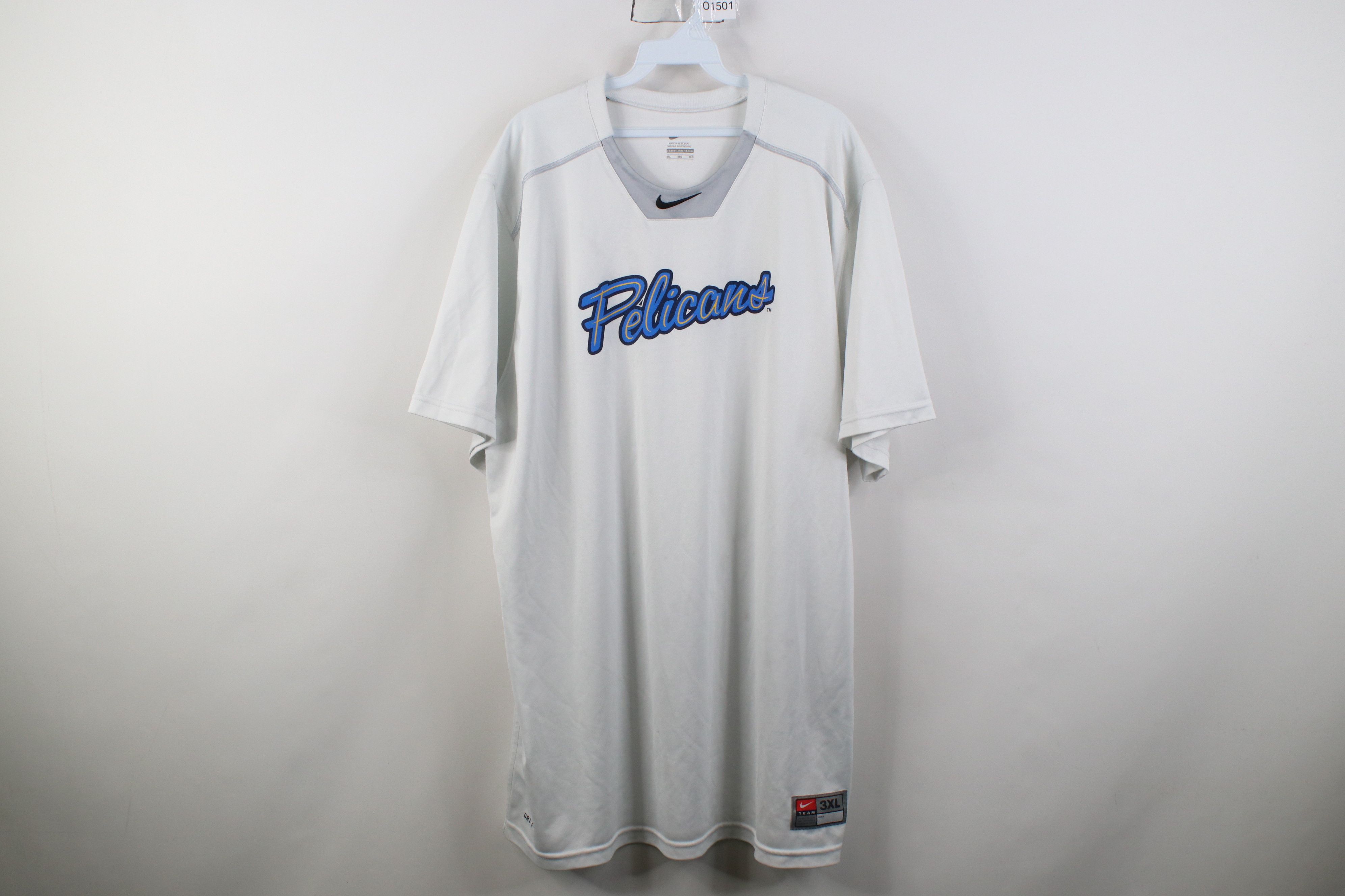 Nike Nike NBA Swoosh New Orleans Pelicans Basketball Knit T-Shirt Size US XXL / EU 58 / 5 - 1 Thumbnail