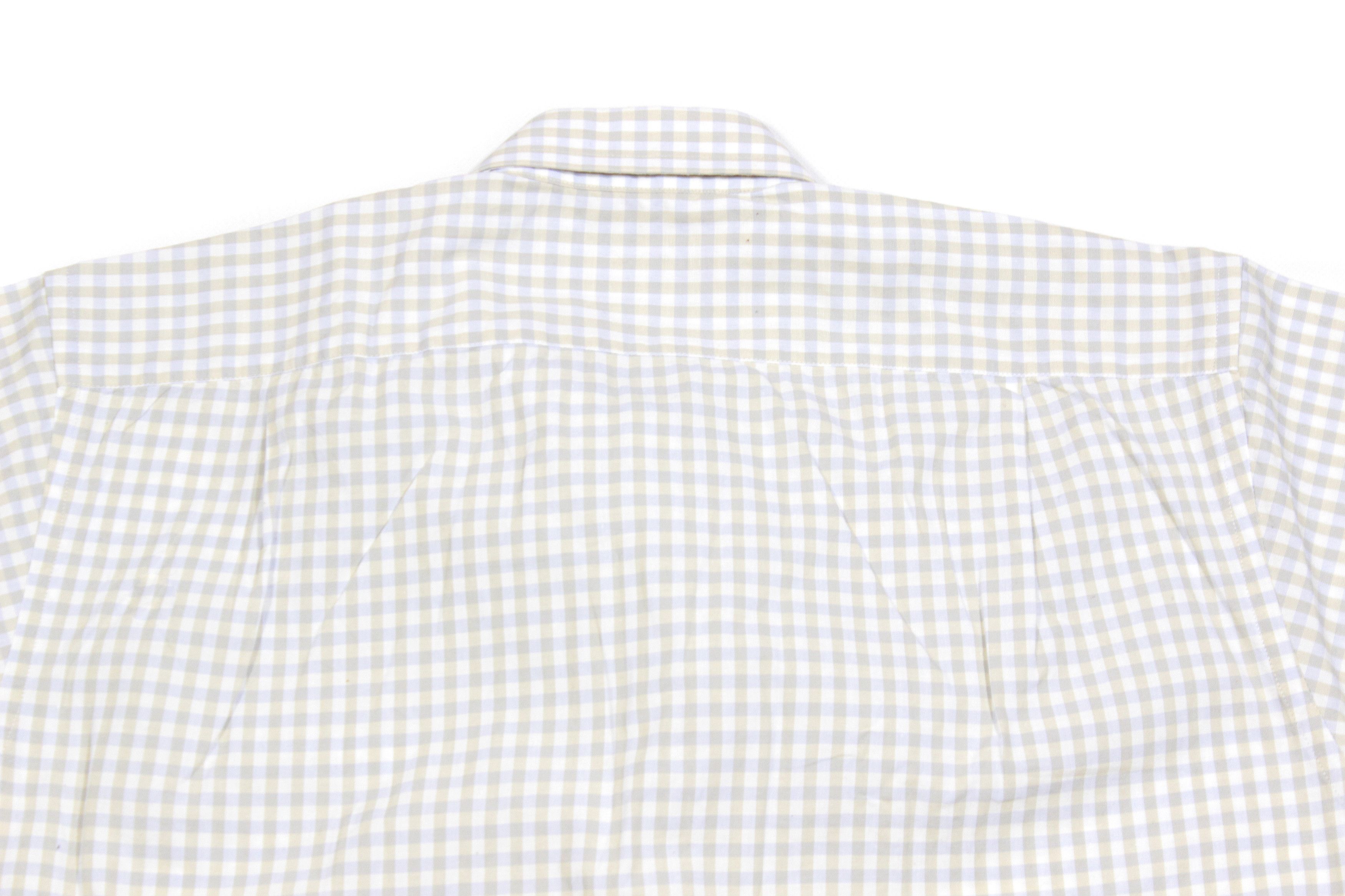 Dior 90S Logo Plaid Shortsleeve Shirt Vintage Size US XL / EU 56 / 4 - 5 Thumbnail