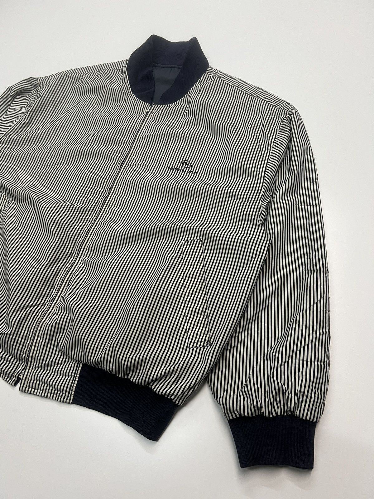 Pierre Balmain 🔥AUTHENTIC PIERRE BALMAIN BOMBER JACKET REVERSIBLE Size US L / EU 52-54 / 3 - 10 Thumbnail