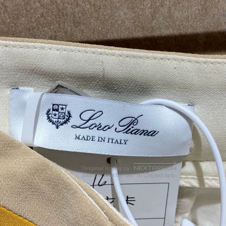 Loro Piana Loro Piana Beige Long Pants Size 25" / US 0 / IT 36 - 3 Thumbnail