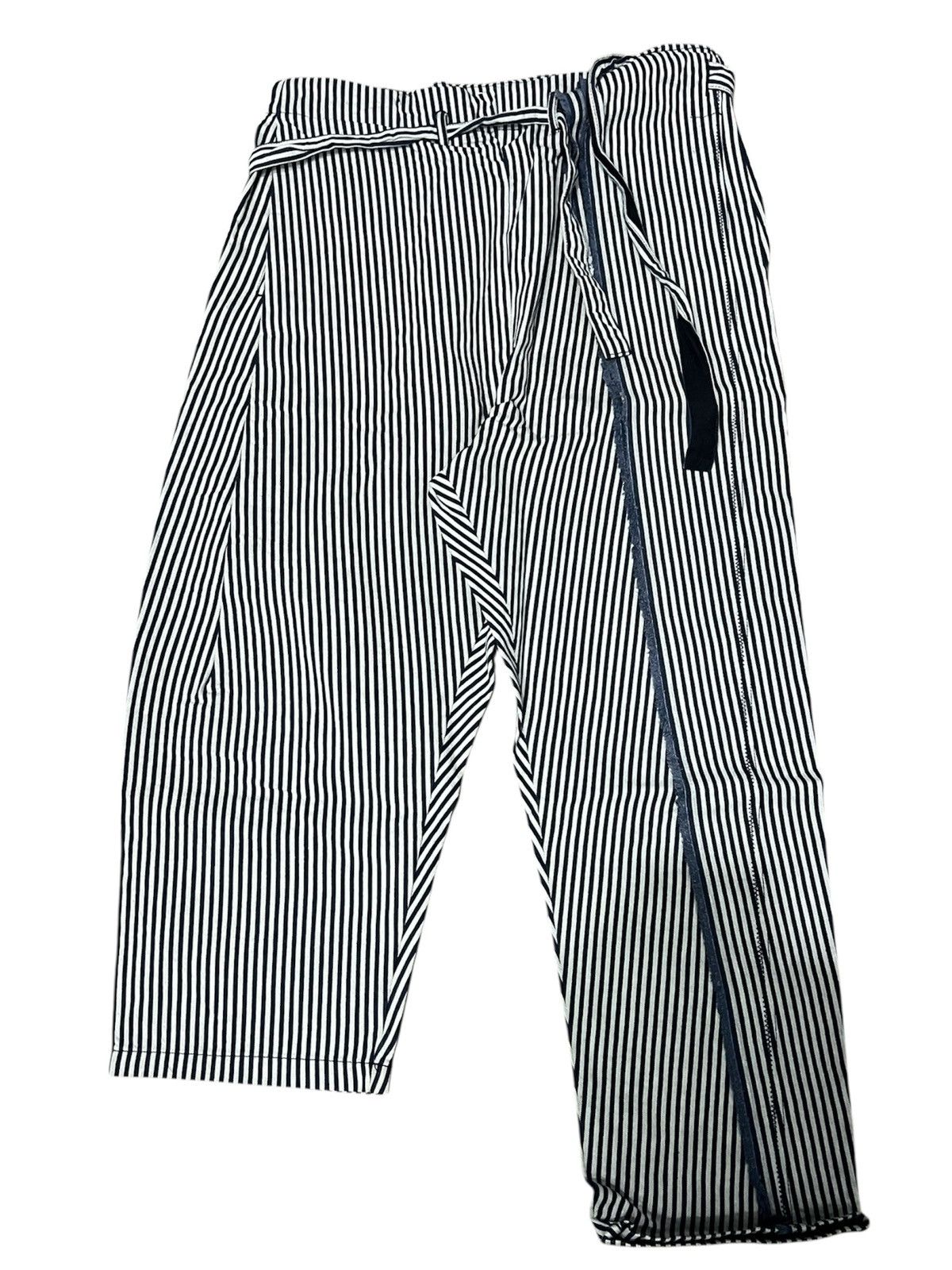 Kapital Kapital Hickory Asymmetric Belted Hakama Pants Size US 32 / EU 48 - 1 Thumbnail