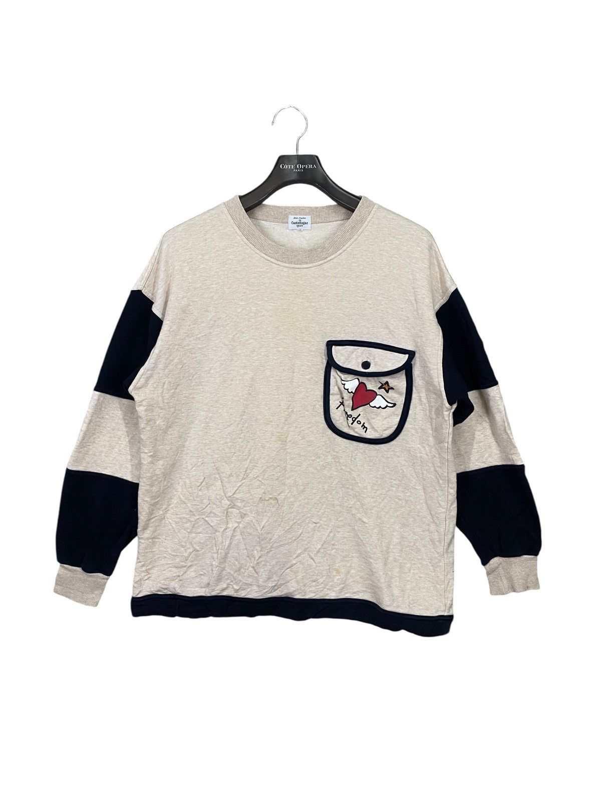 Jean Charles De Castelbajac Vintage castelbajac sweatshirt crewneck backhit Size US L / EU 52-54 / 3 - 2 Thumbnail