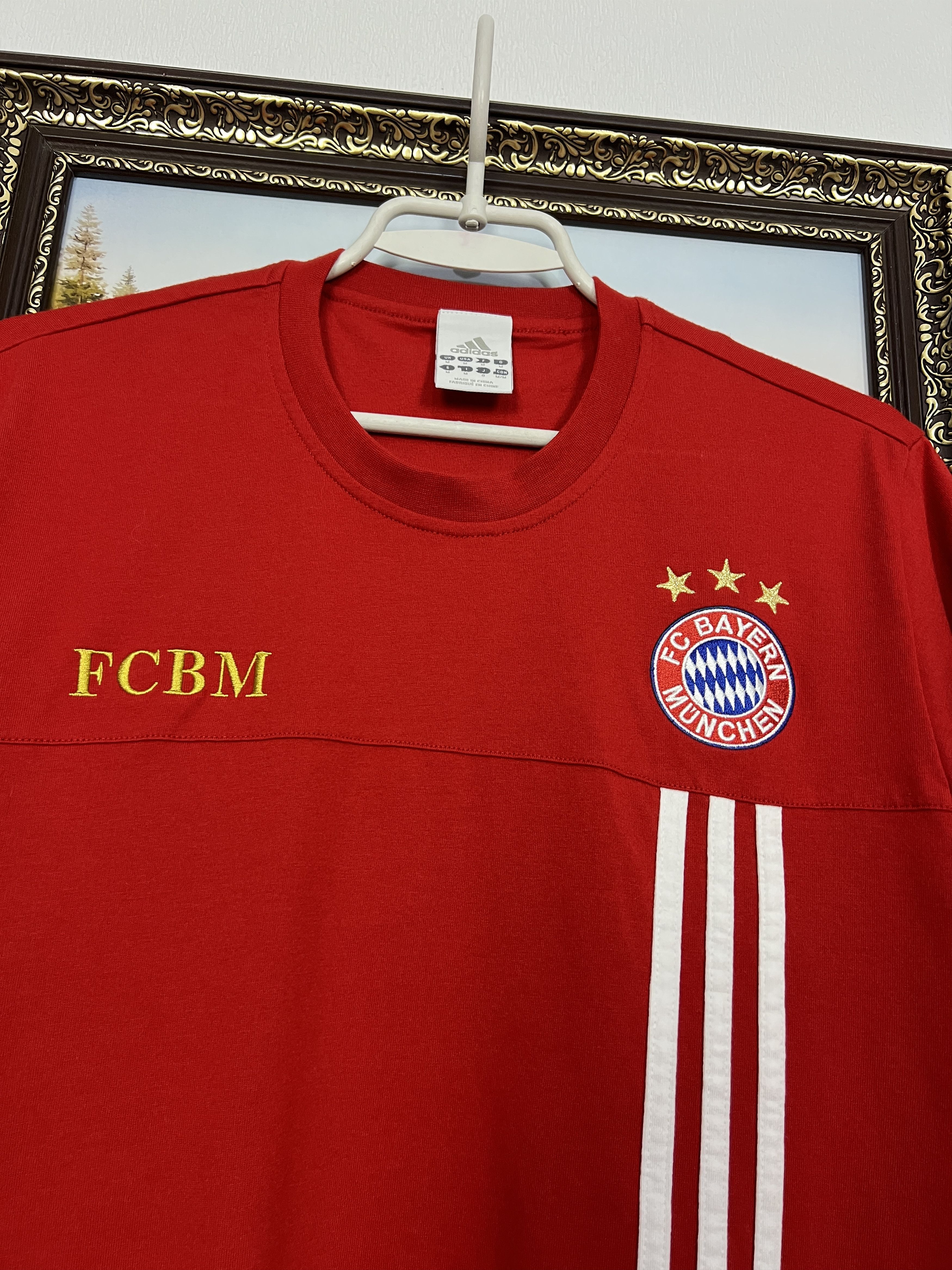 Adidas Vintage Bayern Munich Football Shirt Soccer Jersey Trikot Size US M / EU 48-50 / 2 - 3 Thumbnail