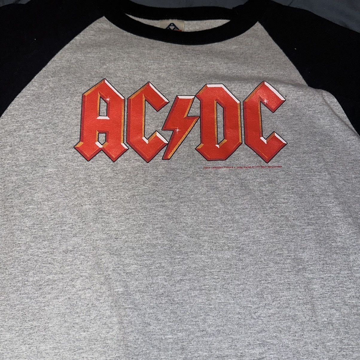 AC/DC × Alstyle × Vintage AC/DC Vintage Style Raglan Baseball Tee size XL Size US XL / EU 56 / 4 - 5 Thumbnail