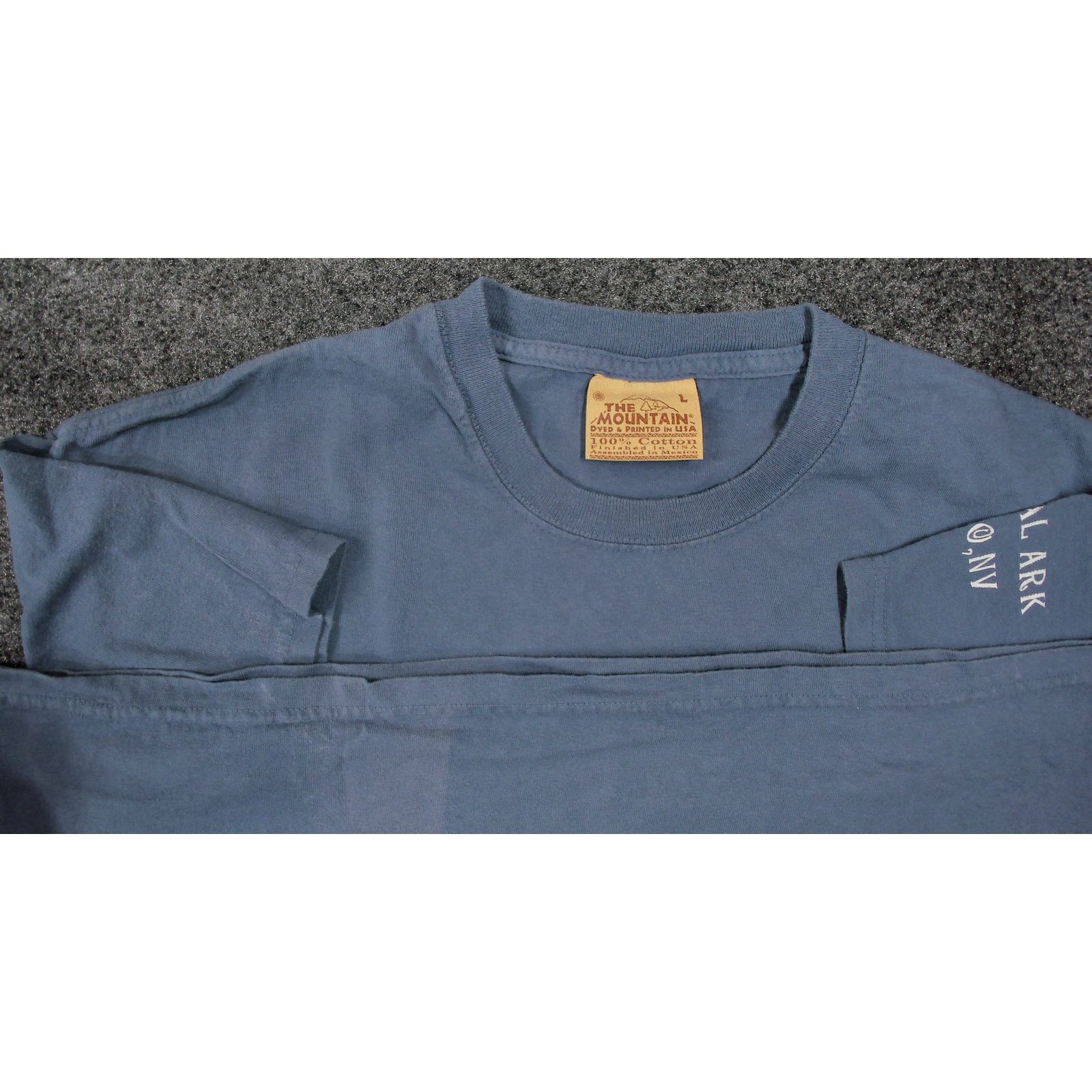 The Mountain The Mountain | Y2K Faded White Tiger Boxy Nature Tee Size US L / EU 52-54 / 3 - 6 Thumbnail