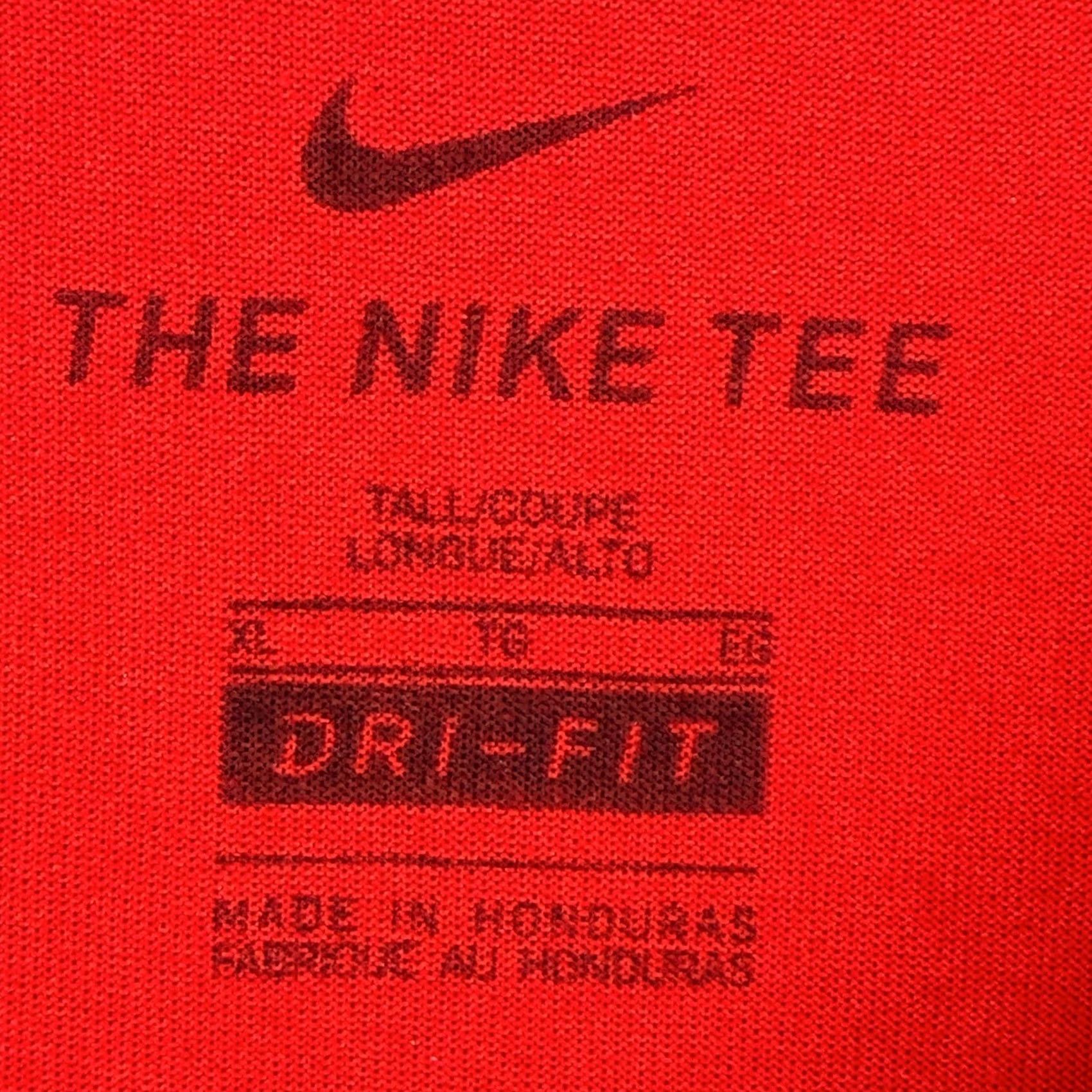 Nike Nike Dri-FIT Long Sleeve Shirt College Park Skyhawks NBA G League Red XLT CQ3784 Size US XL / EU 56 / 4 - 4 Thumbnail