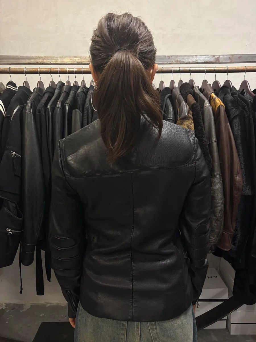 Prada FW1999 Prada Biker Padded Black Leather Jacket Size S / US 4 / IT 40 - 12 Thumbnail