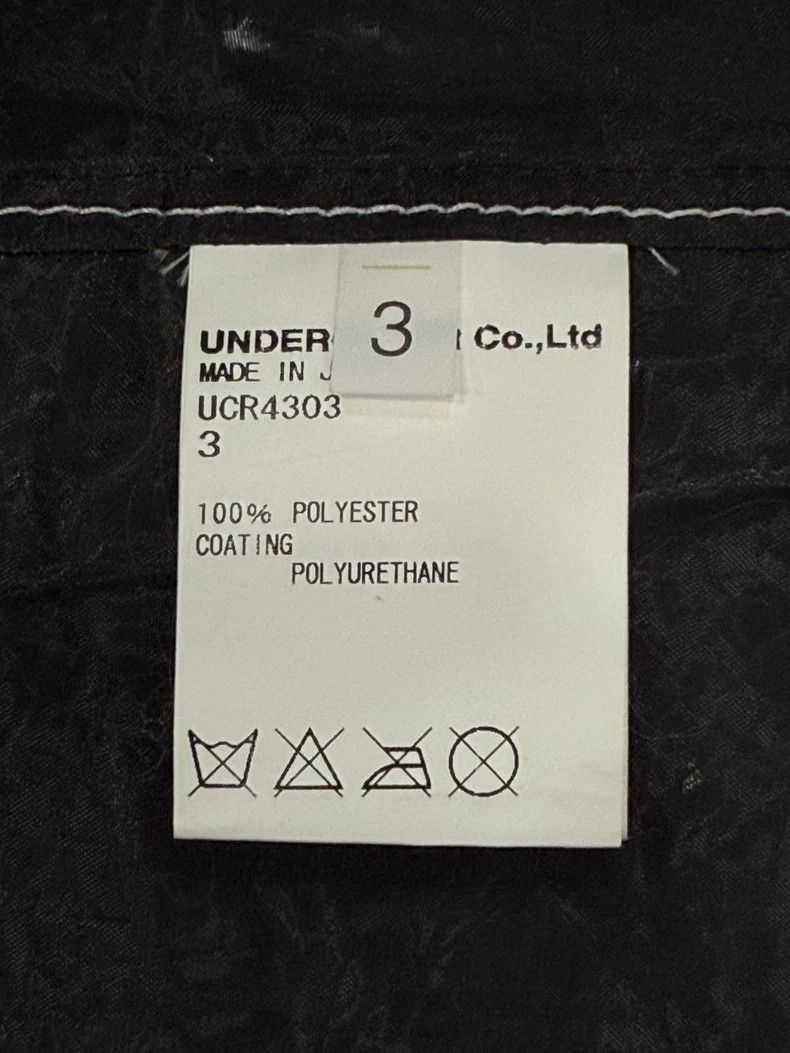 Undercover UNDERCOVERBlack Patent Trench Coat 2504-Nextarrow Size US L / EU 52-54 / 3 - 4 Thumbnail