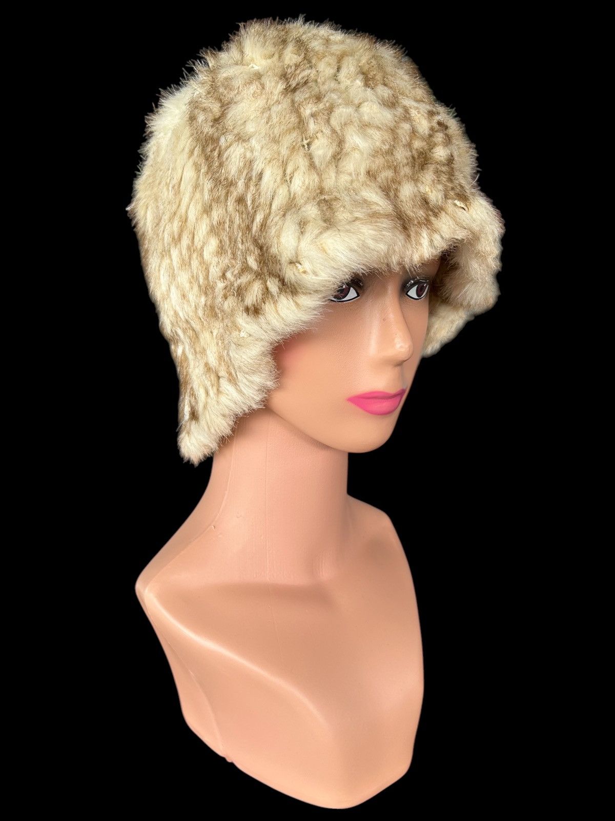 Japanese Brand × Kapital × Vintage Beams Boy Japanese Punk Bondage Style Fur Beanie Hats Size ONE SIZE - 1 Thumbnail