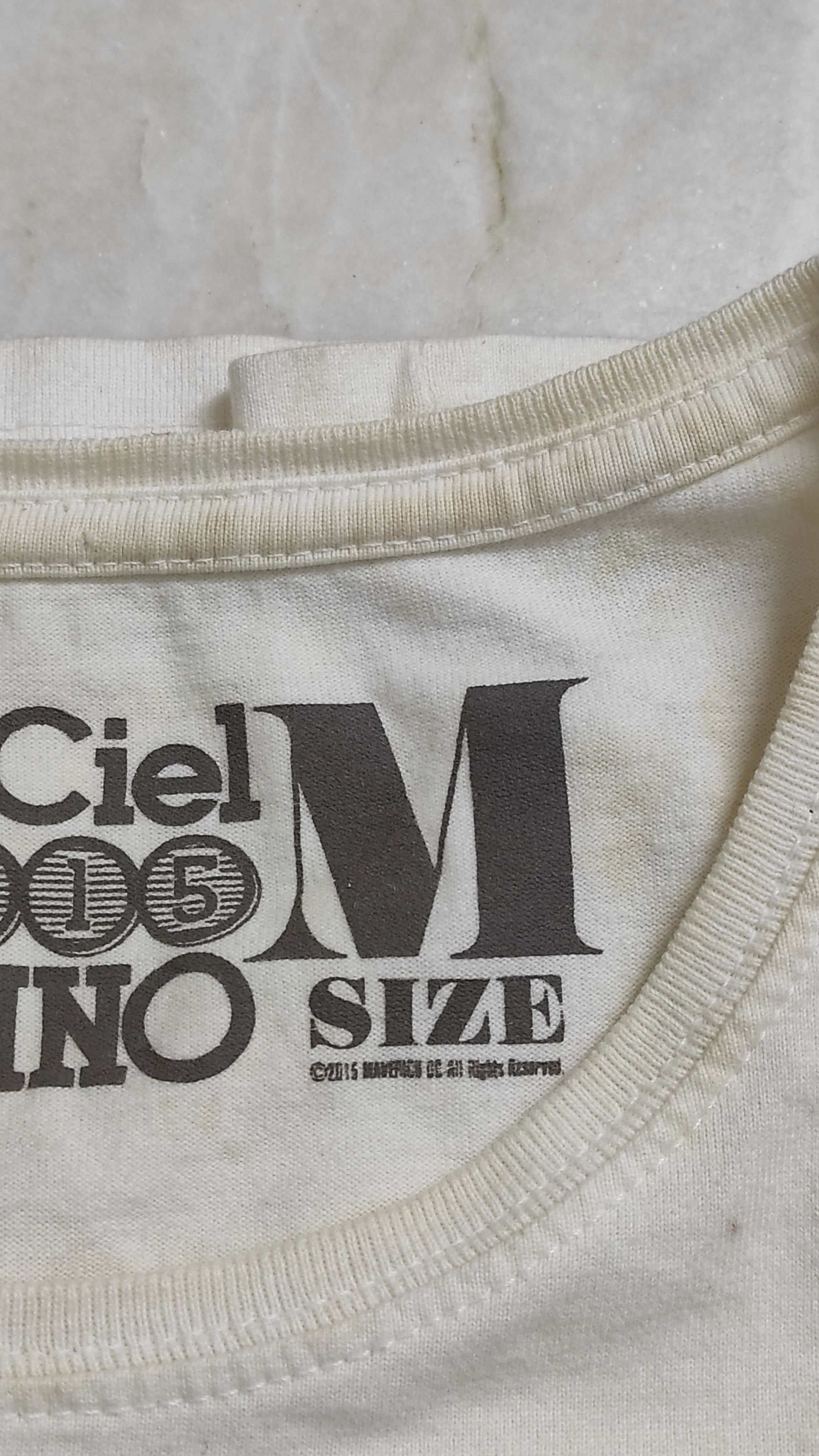 Band Tees LIVE 2015 L Arc en Ciel L 'AR CASINO PROMO TEE Size US S / EU 44-46 / 1 - 5 Thumbnail