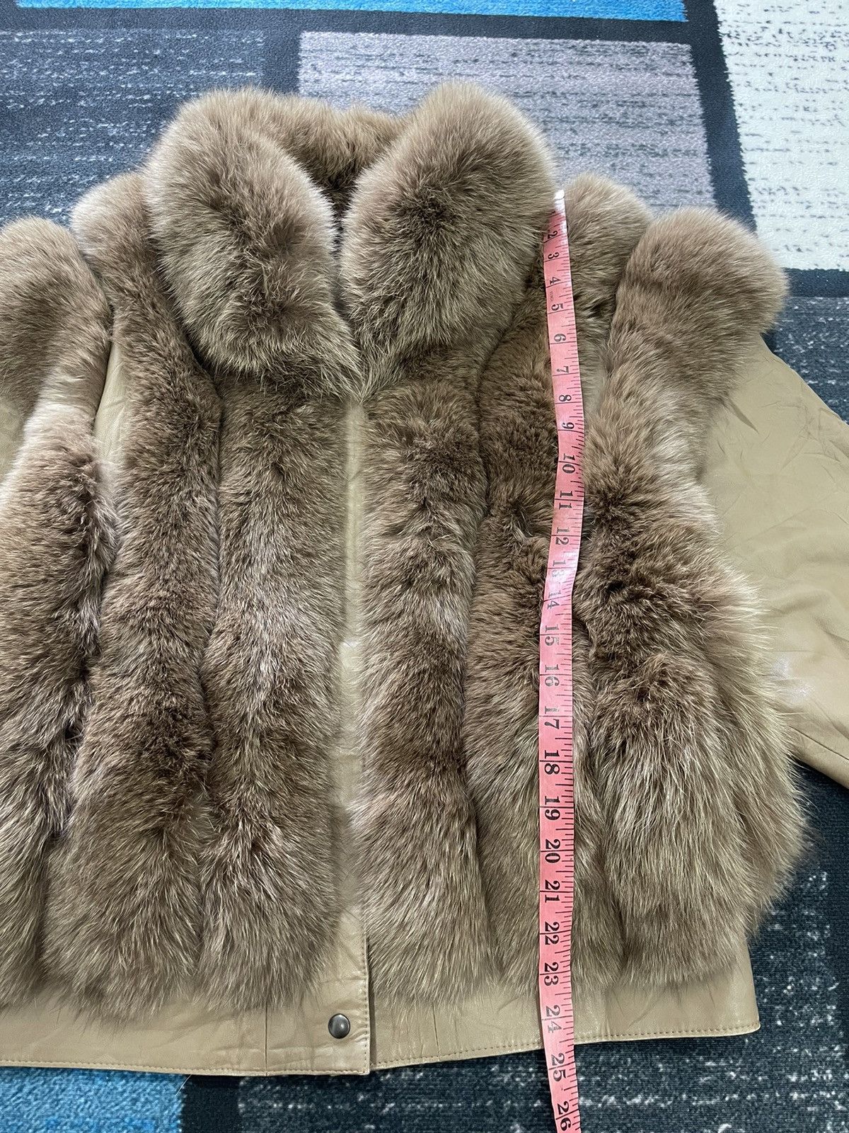 Vintage VINTAGE REAL FUR NICE LEATHER JACKET Size US M / EU 48-50 / 2 - 18 Thumbnail