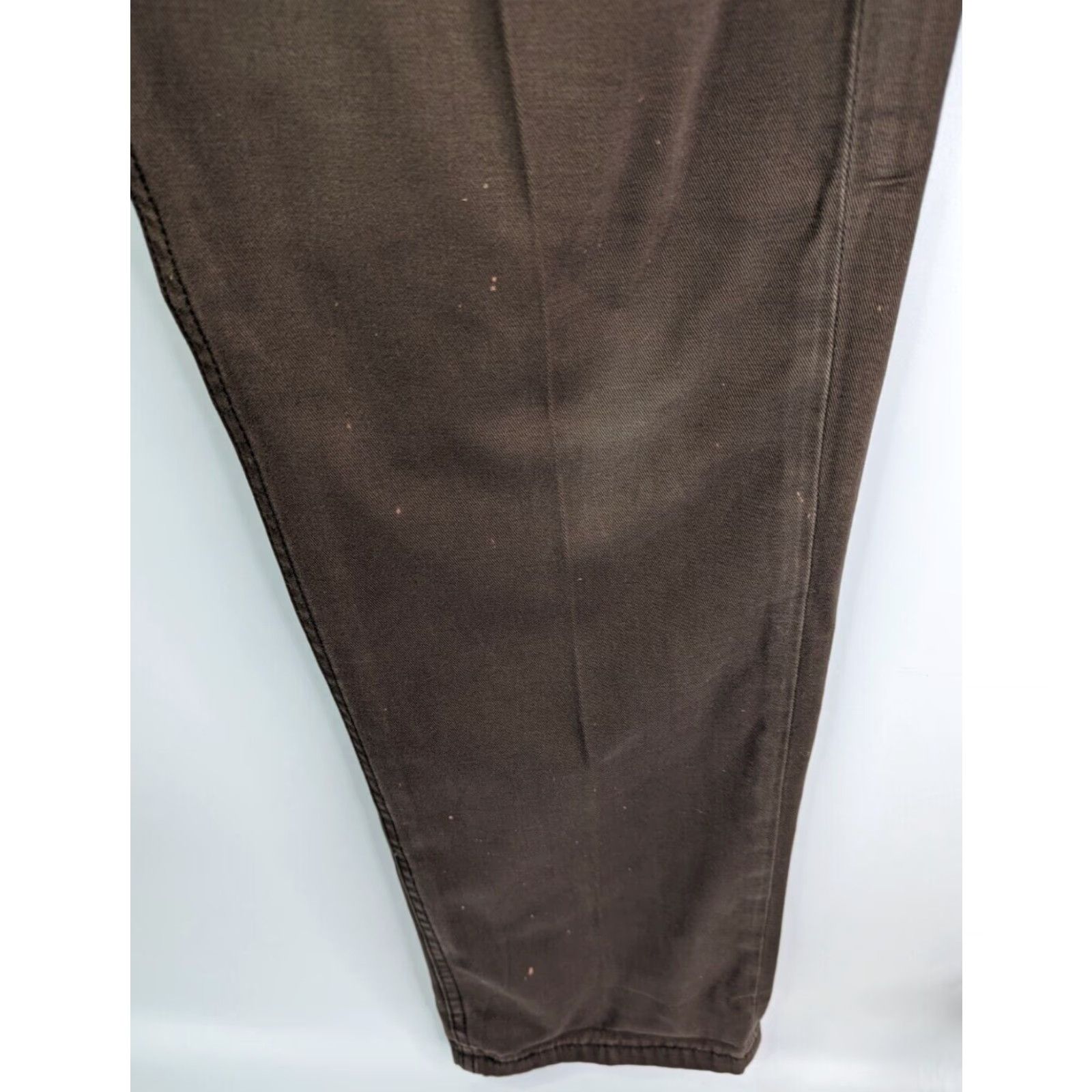 Levi's Levi's 514 Jeans Men 34x29 Brown 5-Pocket Denim Cotton Straight Regular Rise Mid Distressed Pocket Type: 5-Pocket Design Size US 34 / EU 50 - 4 Thumbnail