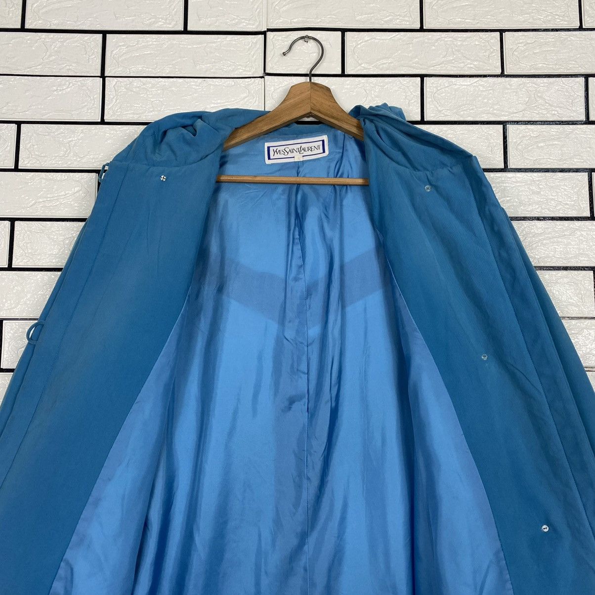 Yves Saint Laurent 🔥VINTAGE LONG JACKET BUTTON BLOUSE YVES SAINT LAURENT Size S / US 4 / IT 40 - 18 Thumbnail