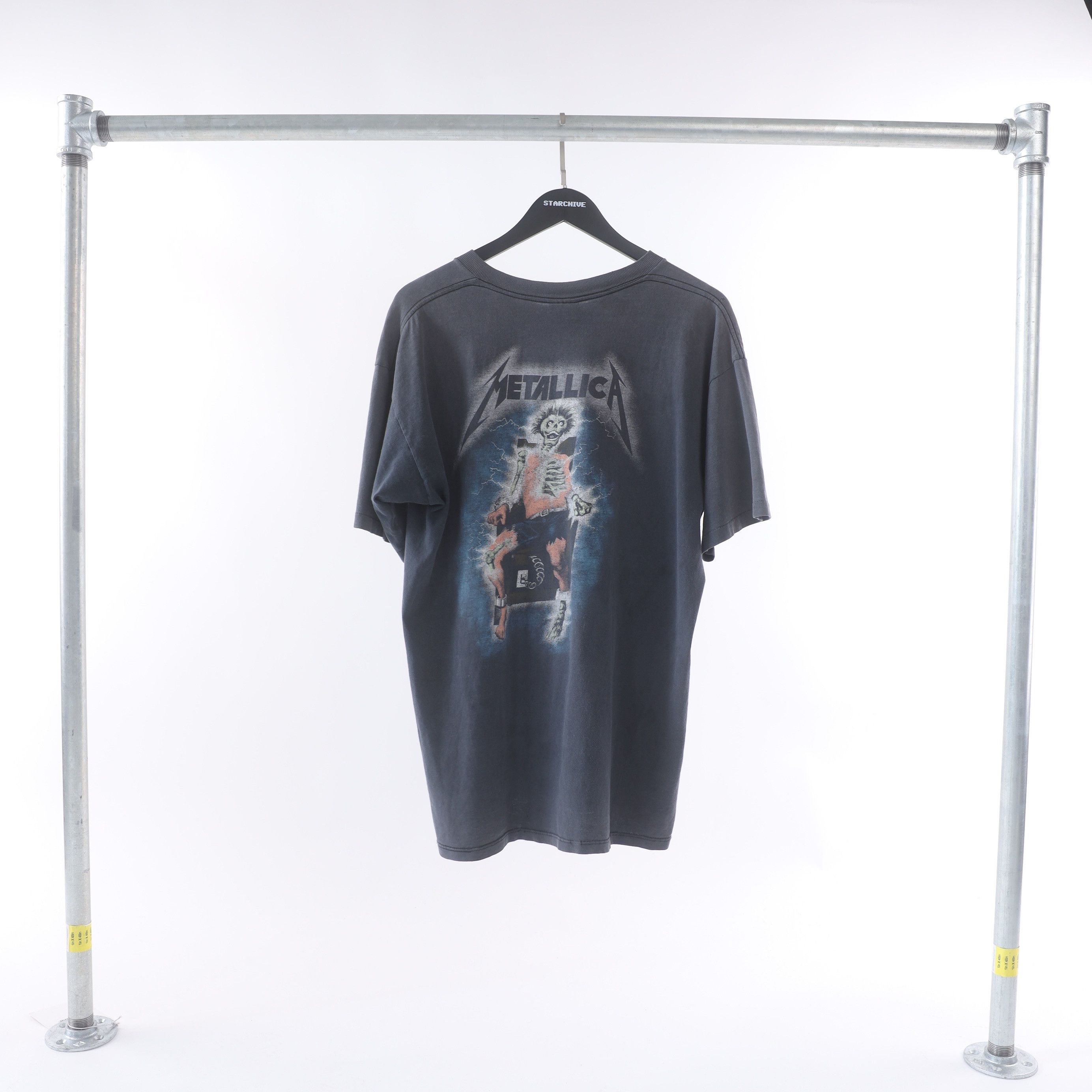 Vintage Metallica Ride The Lightning 1989 Size US XL / EU 56 / 4 - 2 Thumbnail