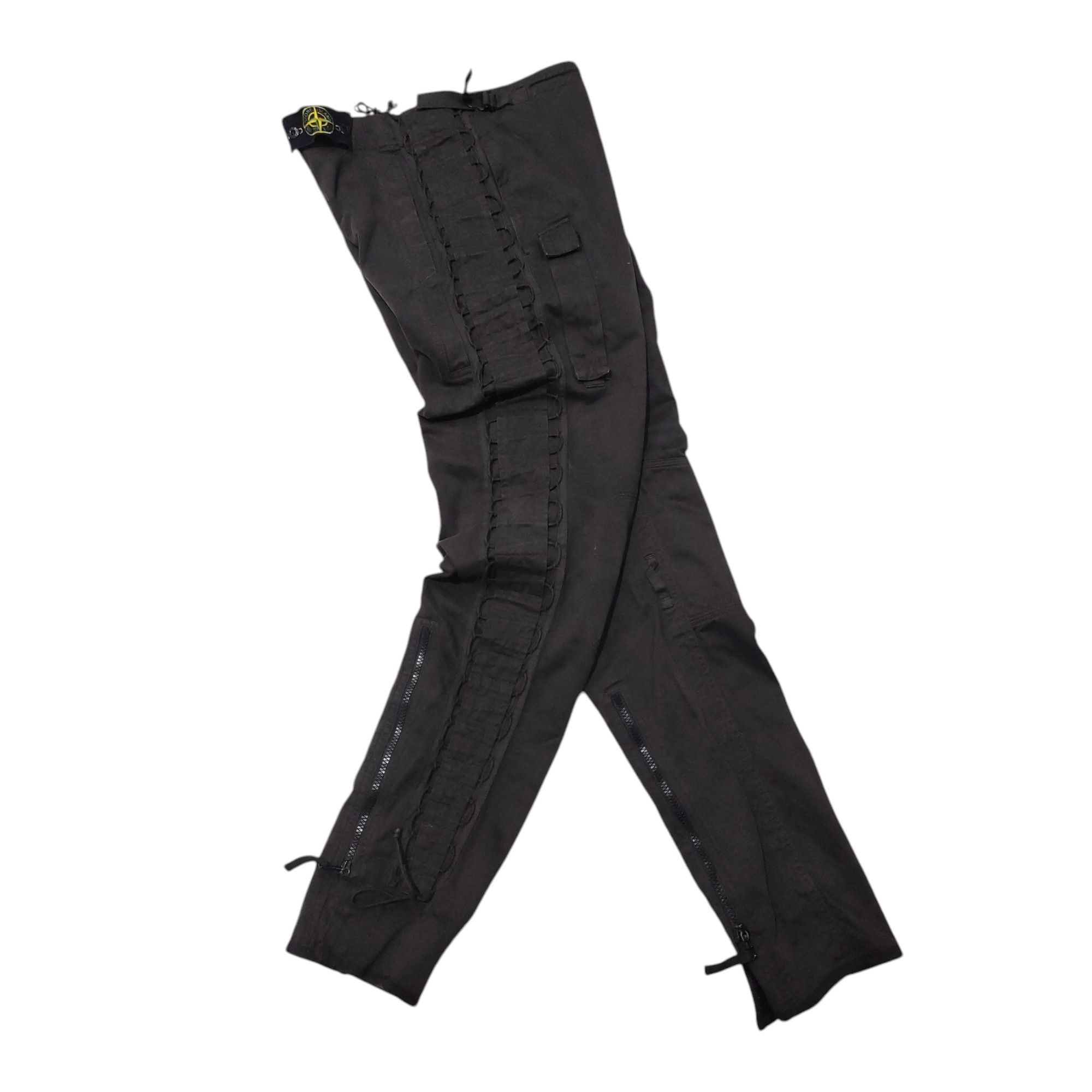 Stone Island VINTAGE STONE ISLAND UTILITY TACTICAL COMPRESSION PANTS Size US 28 / EU 44 - 7 Thumbnail