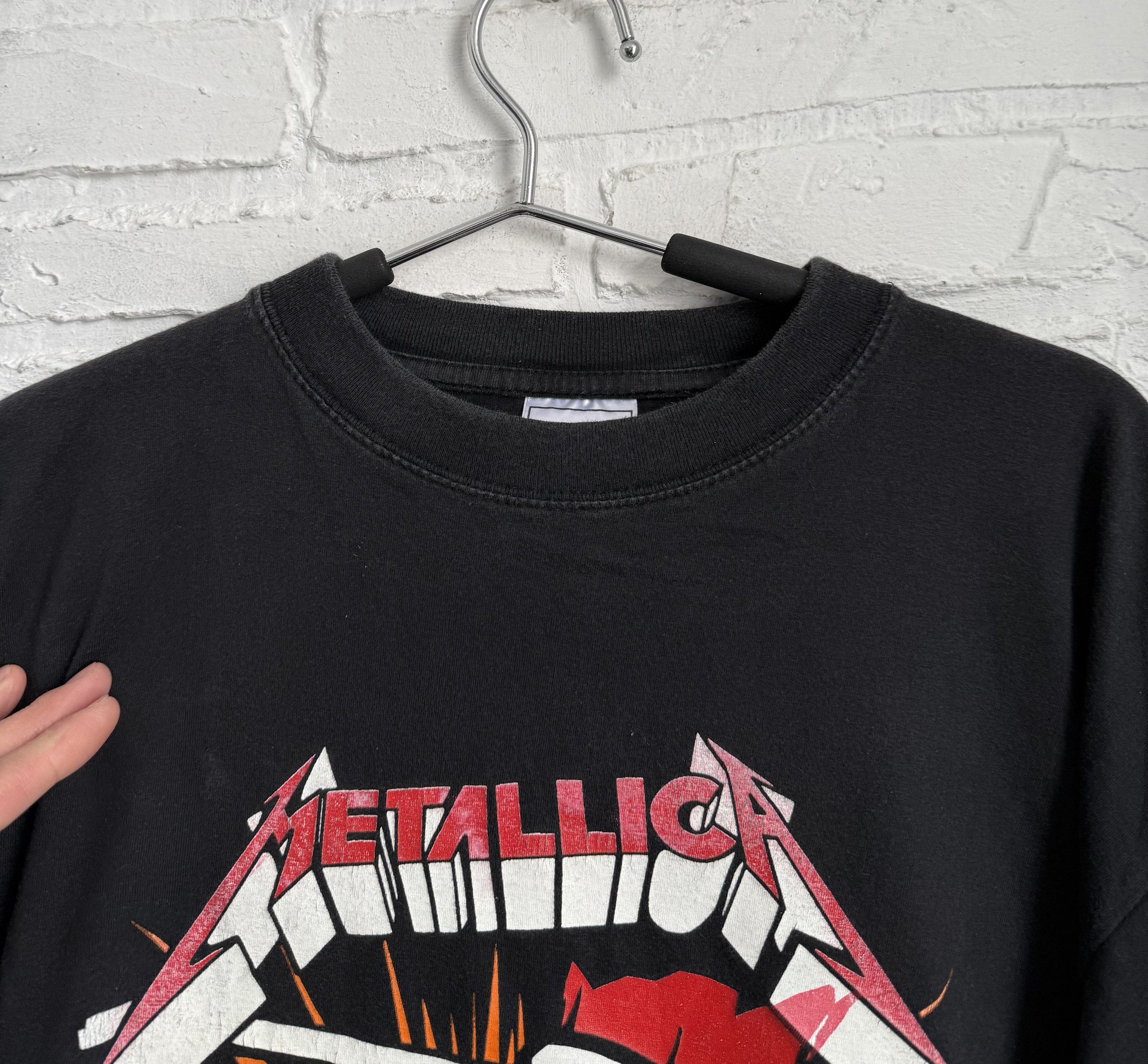 Band Tees Vintage 2003 Metallica St.Anger t-shirt Size US L / EU 52-54 / 3 - 4 Thumbnail