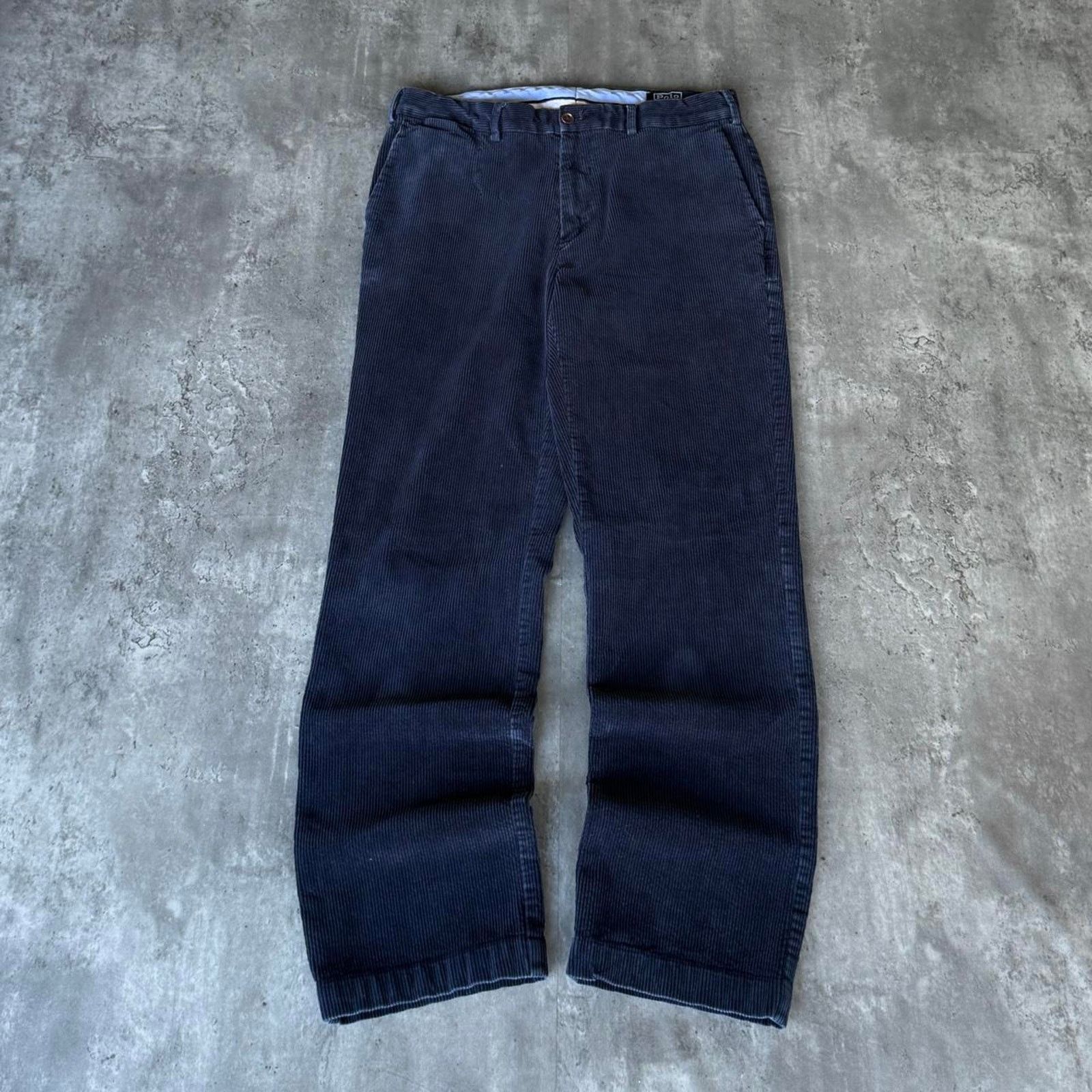 Polo Ralph Lauren × Vintage Vintage Polo Ralph Lauren Corduroy Skater Grunge Y2K Pants Size US 34 / EU 50 - 1 Thumbnail