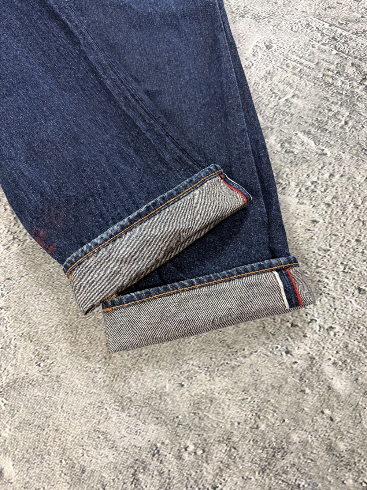 Evisu Evisu jeans vintage embroidery seagull logo selvedge Size US 32 / EU 48 - 14 Thumbnail