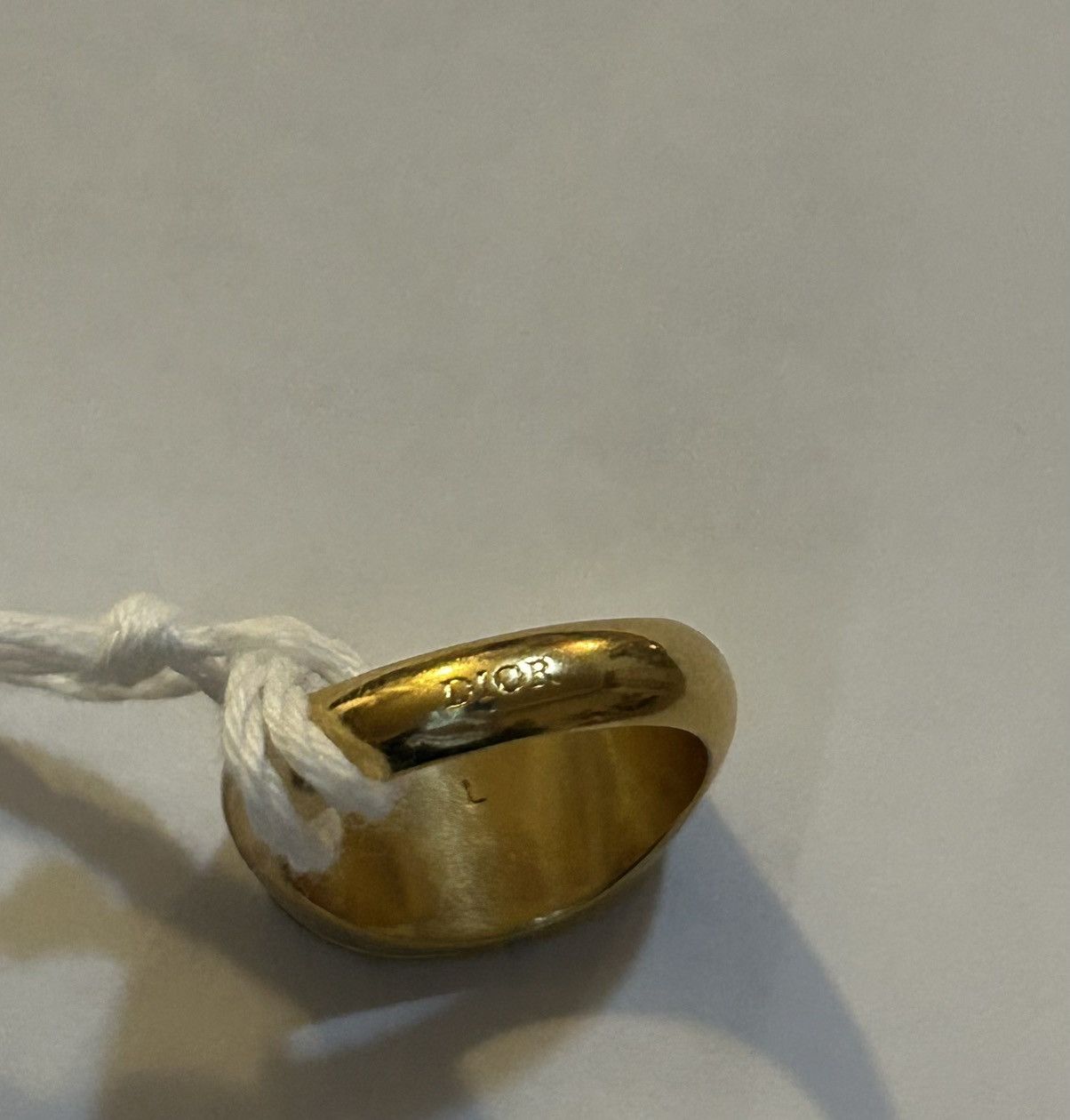 Dior Christian Dior FOREVER DIOR RING Gold-finish metal size L Size ONE SIZE - 8 Thumbnail