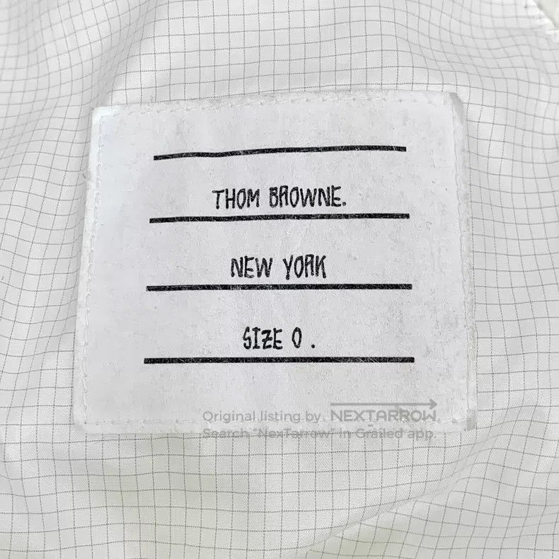 Thom Browne Thom Browne Long Sleeve Hoodie Jacket Size US XS / EU 42 / 0 - 5 Thumbnail