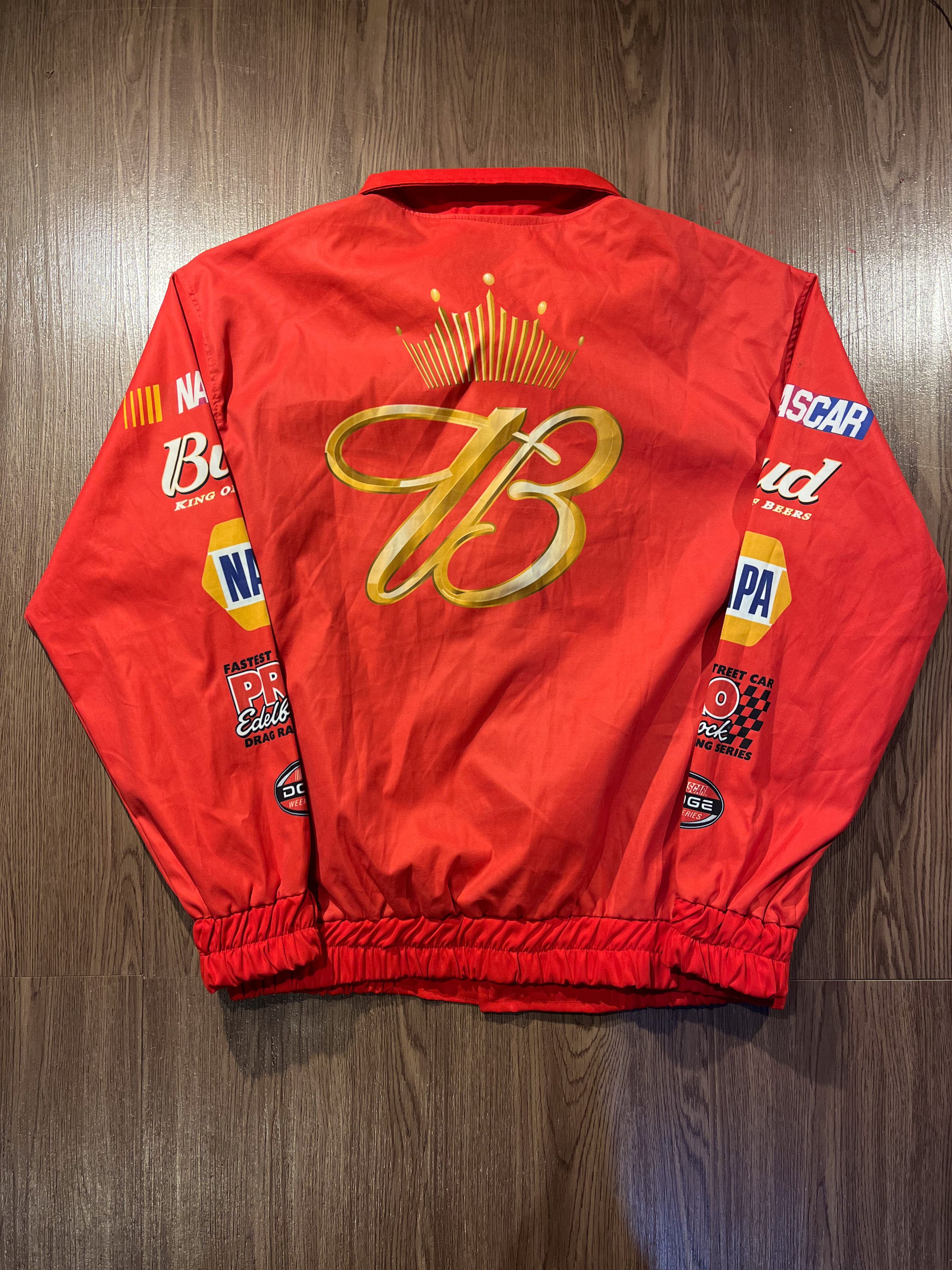 Other NASCAR Budweiser Windbreaker Print Jacket Size US M / EU 48-50 / 2 - 3 Thumbnail
