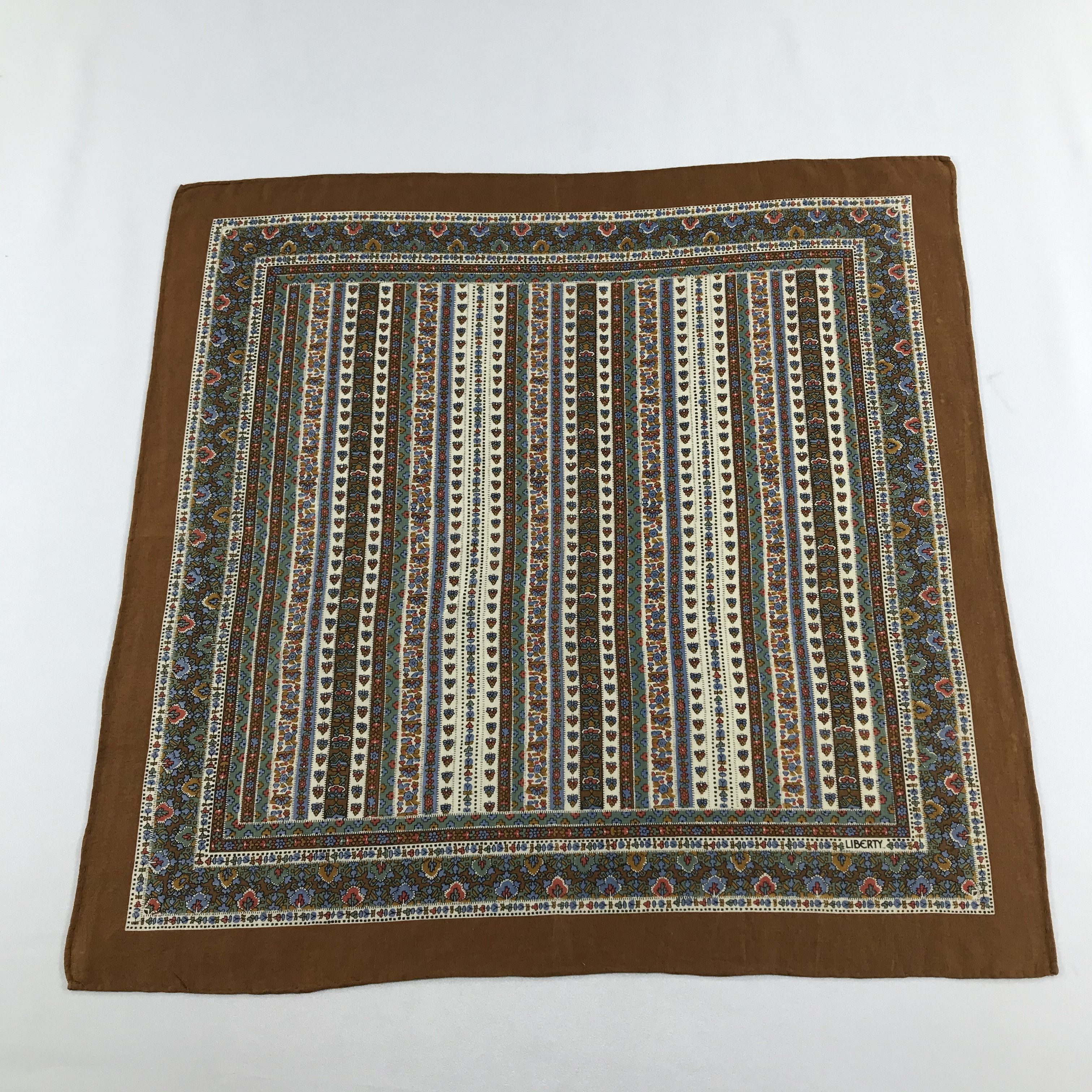 Liberty Liberty Floral Handkerchief Neckerchief Bandana H744 Size ONE SIZE - 2 Thumbnail