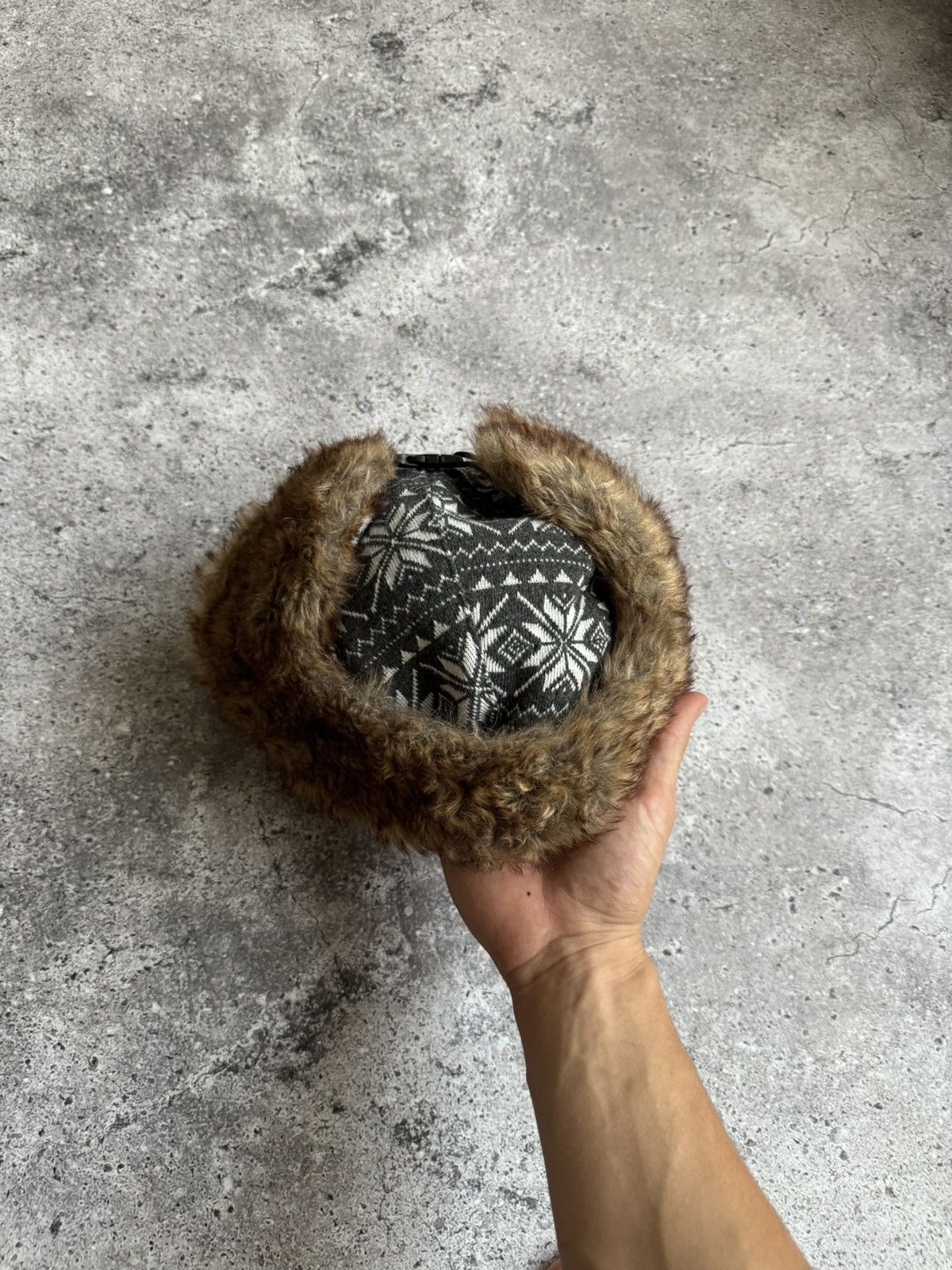 Japanese Brand × Vintage Vintage Y2K fleece snow hat Japanese style Size ONE SIZE - 10 Thumbnail