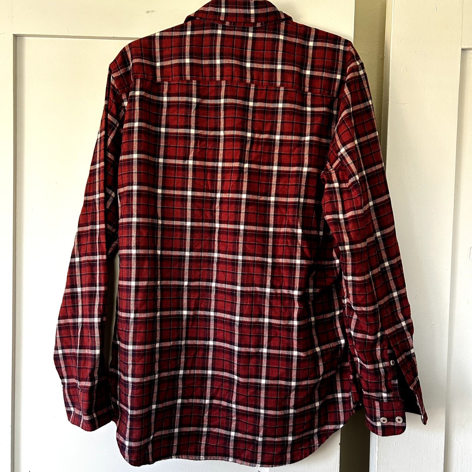 Cole Haan Men's Cole Haan plaid long sleeve classic button down Size US L / EU 52-54 / 3 - 3 Thumbnail