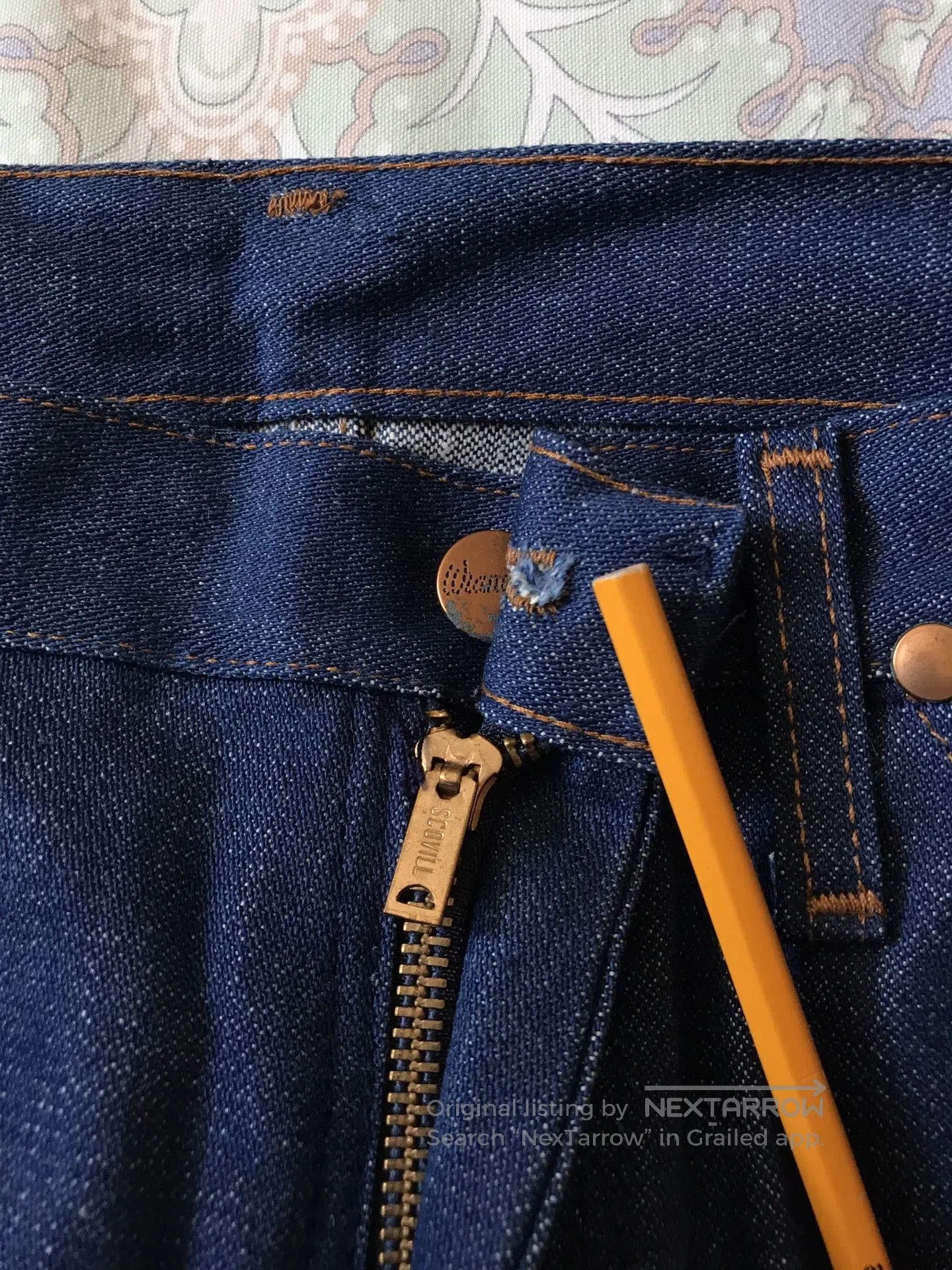 Wrangler 1970s Wrangler 13MWZ Jeans W30L29. Size US 30 / EU 46 - 6 Thumbnail
