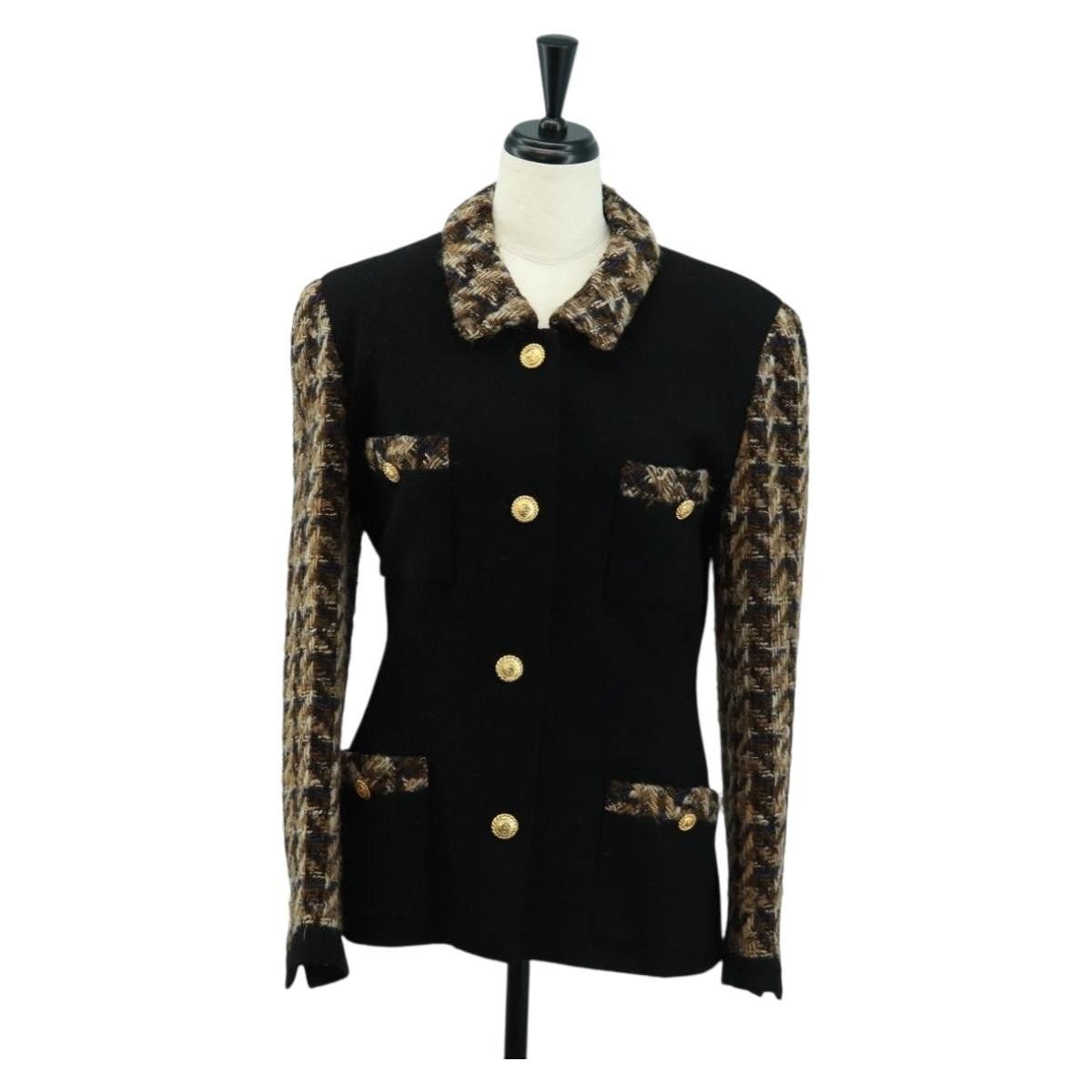 Chanel Chanel Tweed Jacket CC Size US XXS / EU 40 - 1 Thumbnail