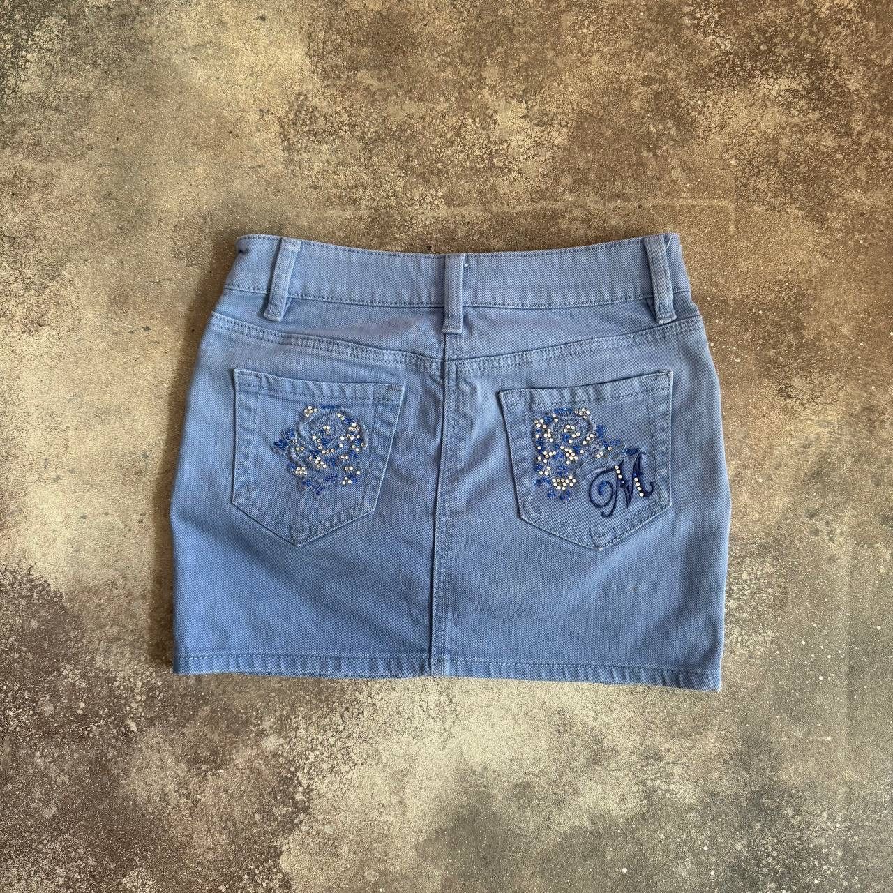 Morgan De Toi × Vintage Morgan De Toi Vintage Y2K Glamour Mini Skirt Size 26" / US 2 / IT 38 - 2 Thumbnail