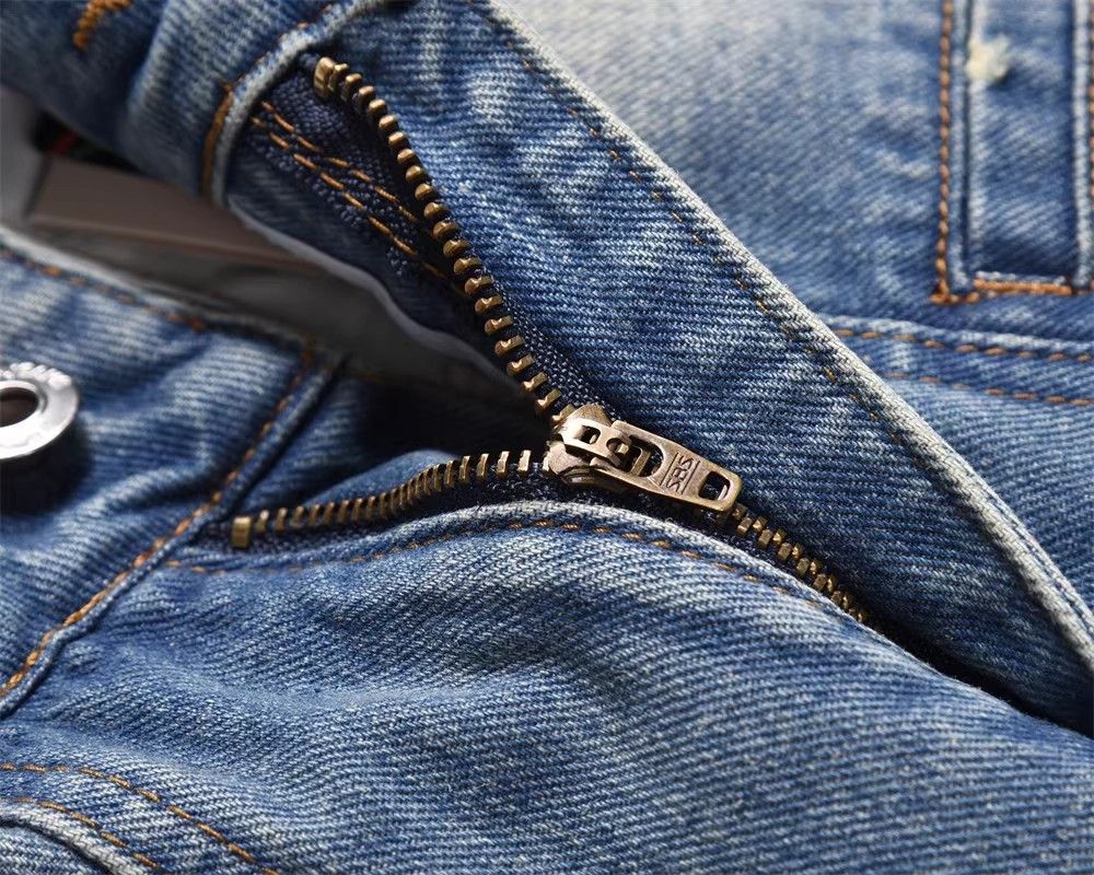Japanese Brand × Jean Men's loose casual wide-leg straight gradient jeans Size US 32 / EU 48 - 4 Thumbnail