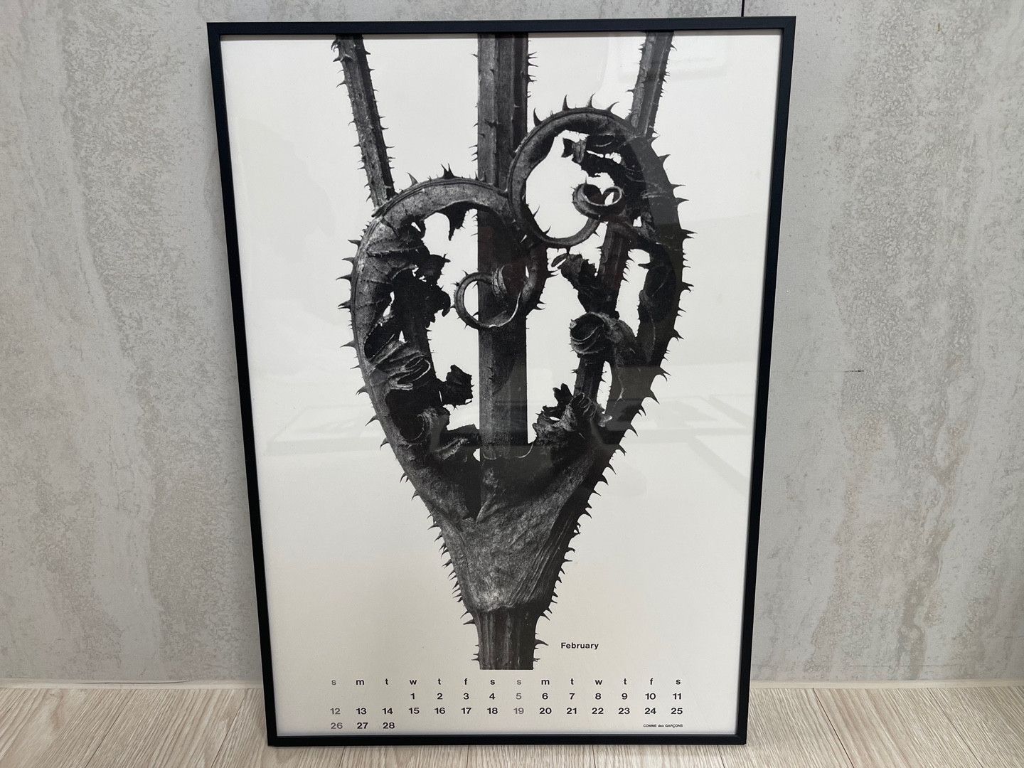 COMME des GARCONS AD1989 Art Poster February