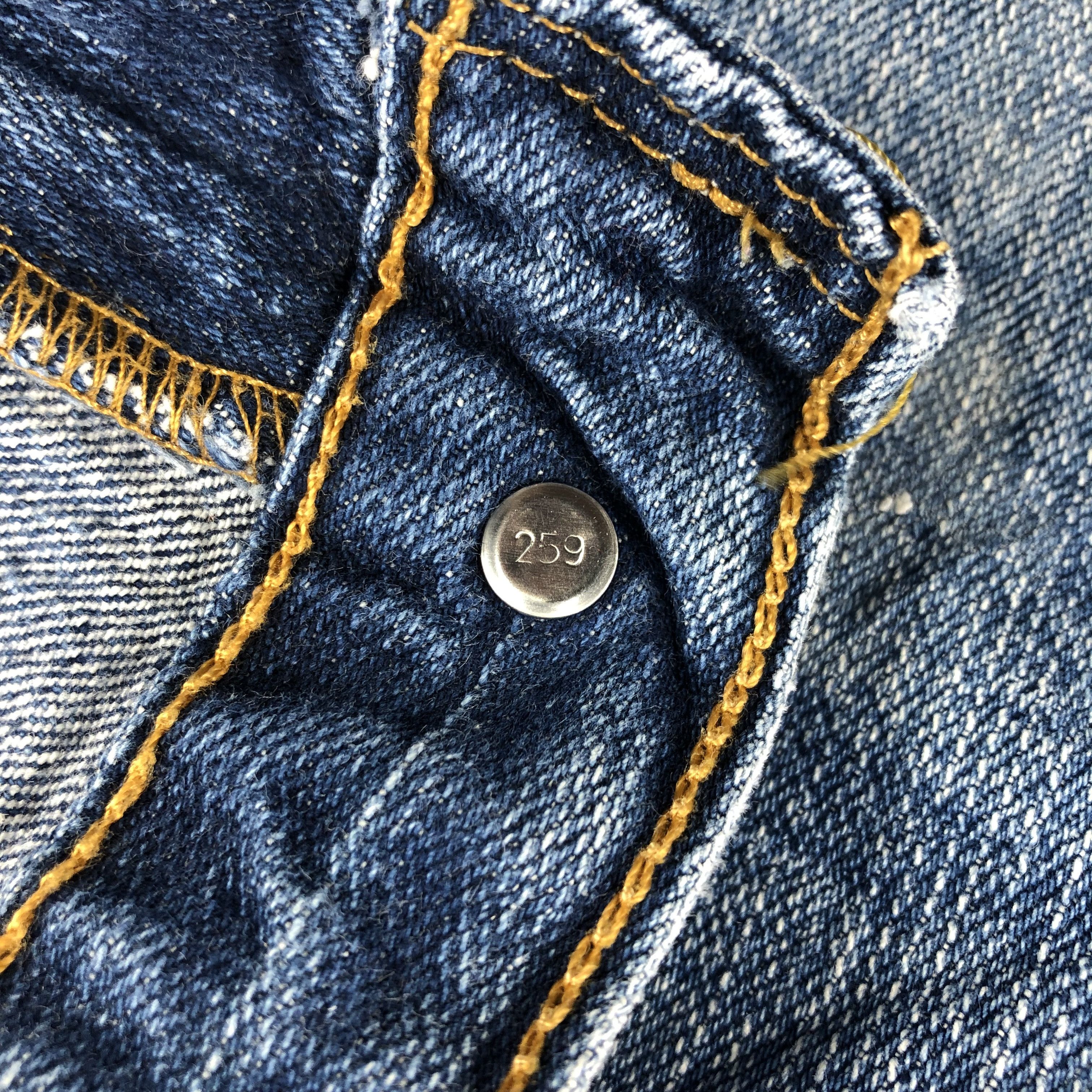Levi's × Vintage Vintage Distress Levis 505 Jeans-JM1304 Size US 36 / EU 52 - 9 Thumbnail