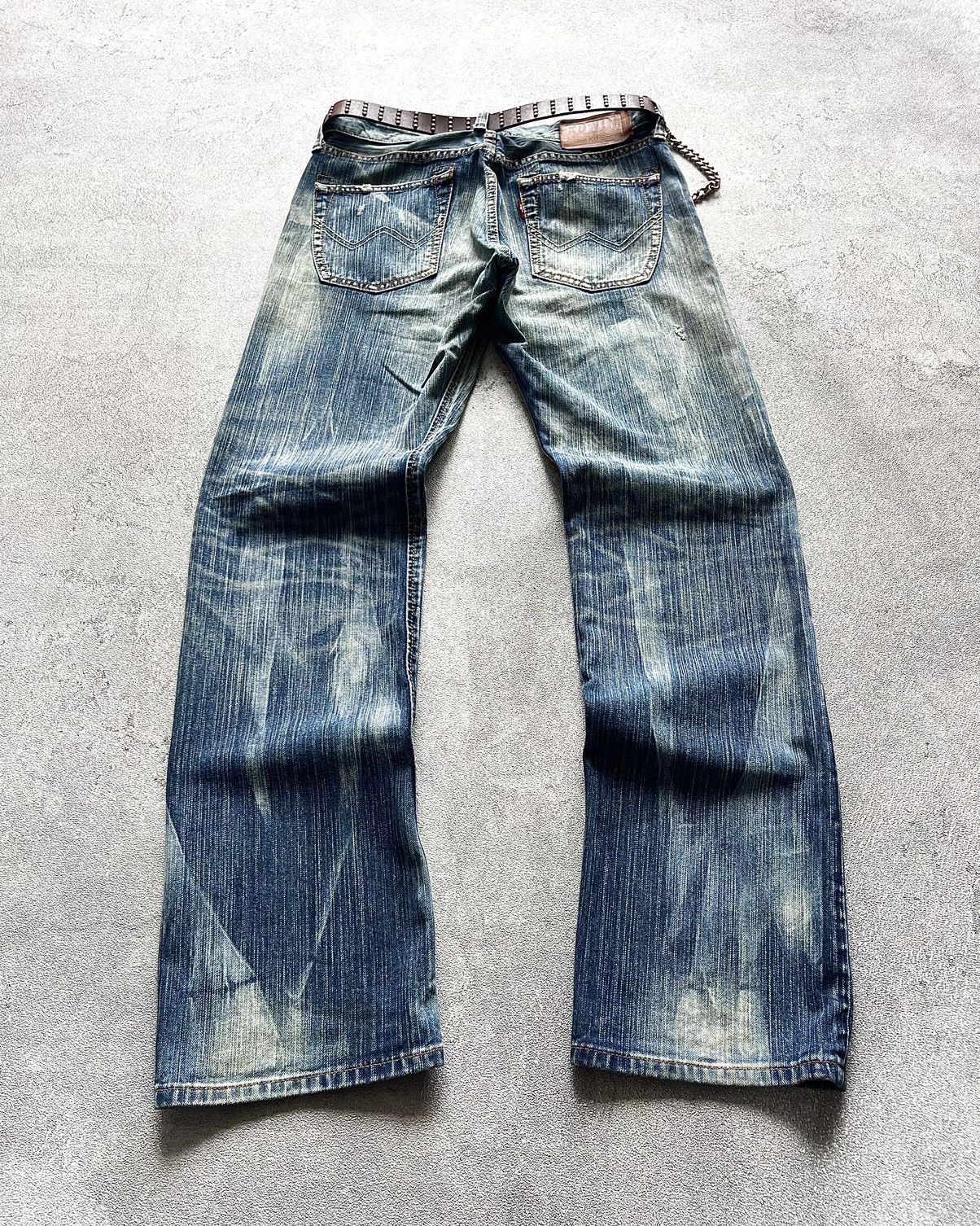 Edwin 2000s EDWIN EXCLUSIVE VINTAGE FADED JEAN if six was nine Size US 32 / EU 48 - 4 Thumbnail