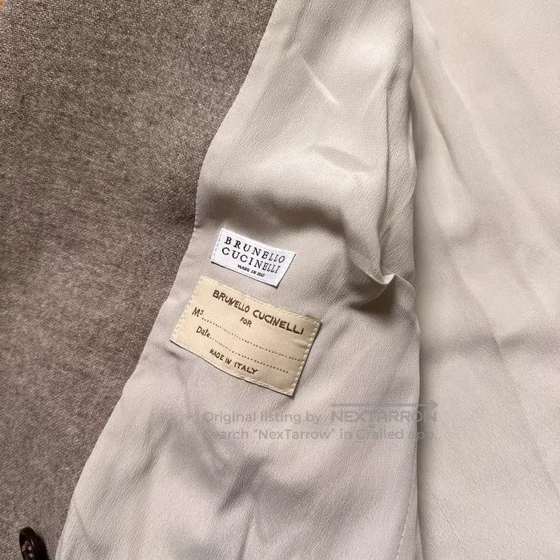 Brunello Cucinelli Brunello Cucinelli Alpaca double-breasted coat Size US M / EU 48-50 / 2 - 4 Thumbnail