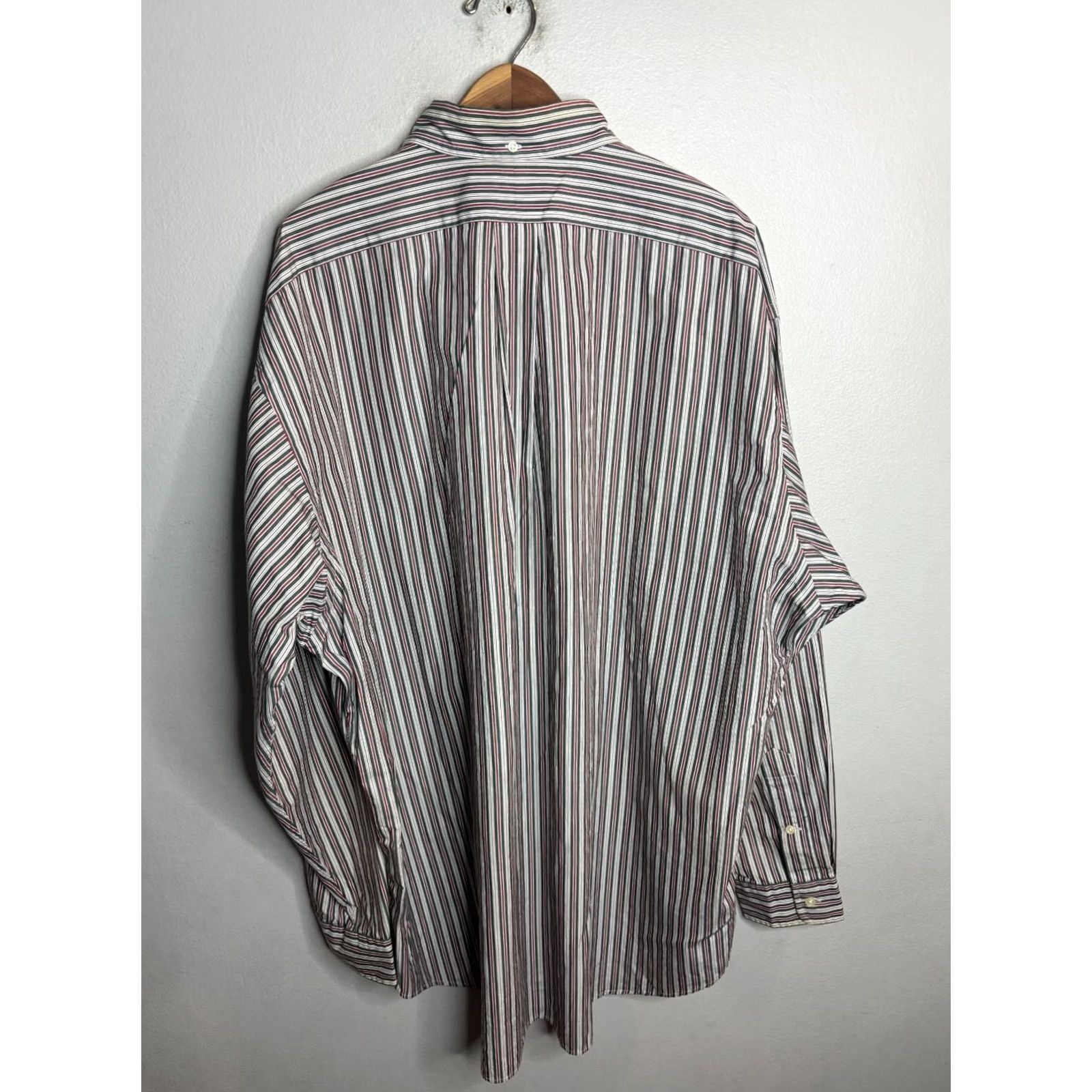 Ralph Lauren VINTAGE Ralph Lauren Shirt Striped Button-Up 2XL Mens Size US XXL / EU 58 / 5 - 6 Thumbnail