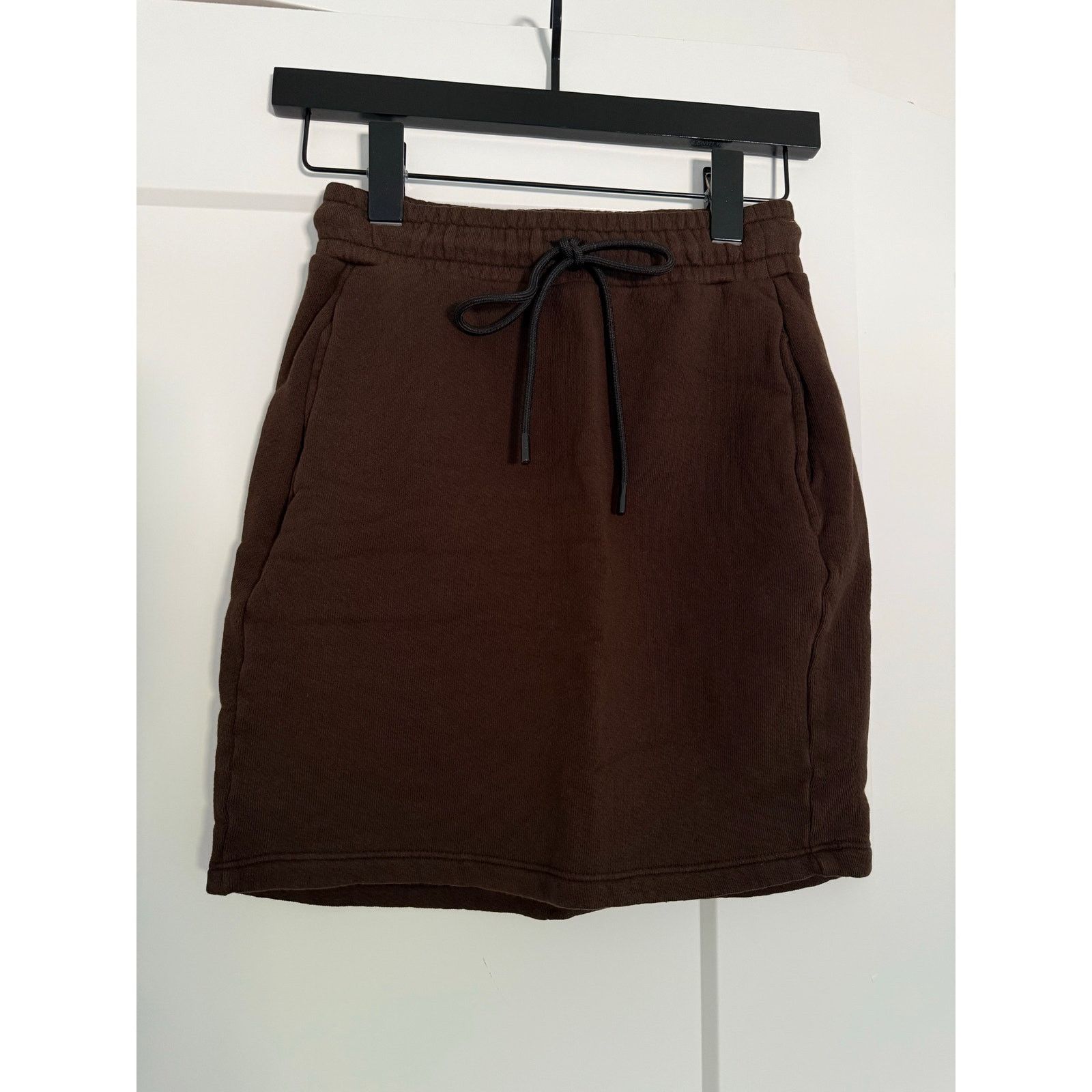 COTTONCITIZEN $155 New Cotton Citizen Brooklyn Skirt - Brown - XS Size 25" / US 0 / IT 36 - 1 Thumbnail