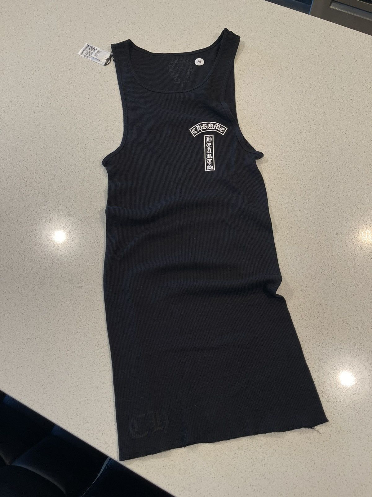Black Chrome Hearts Tank Top | Grailed