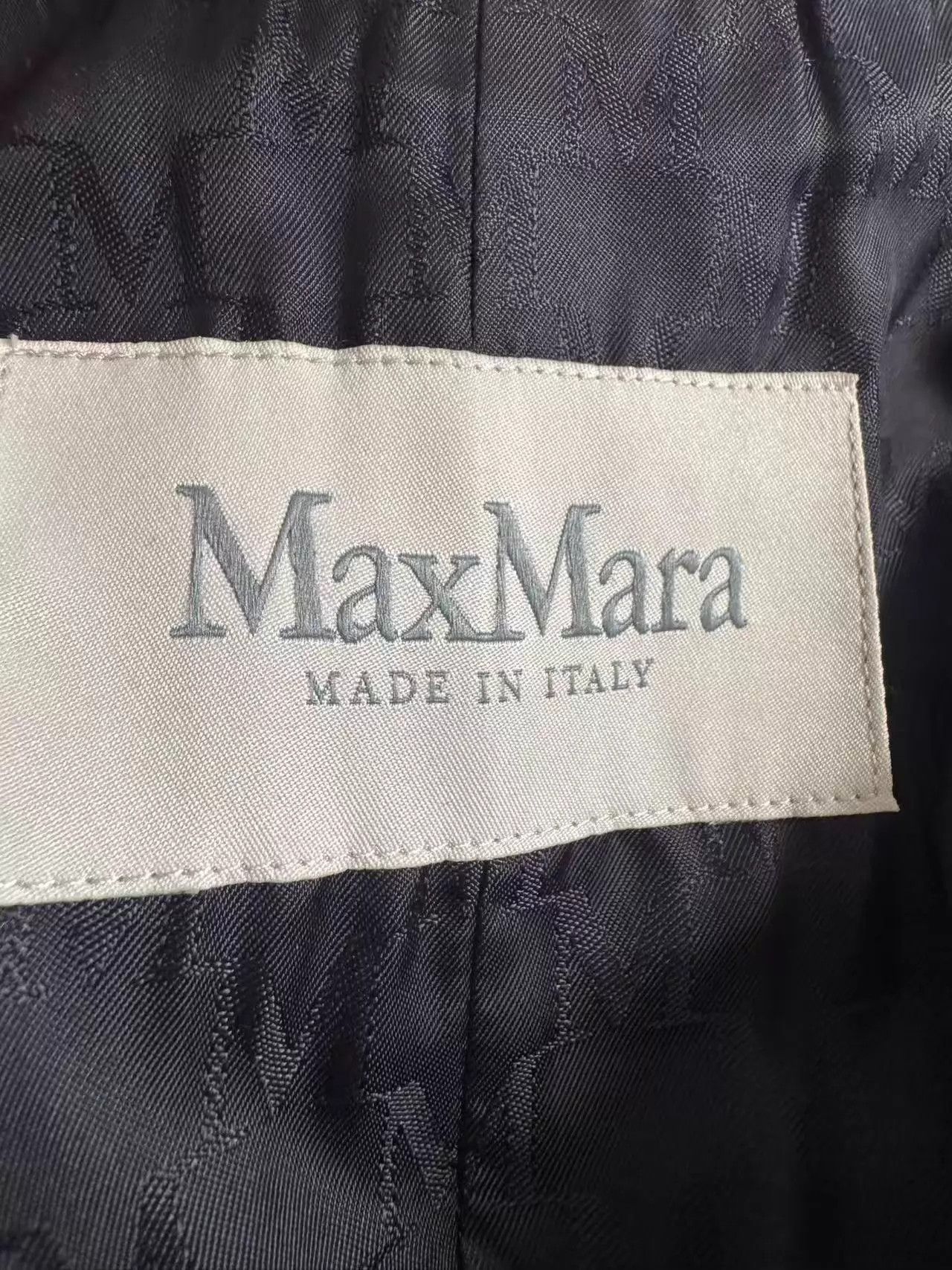 Max Mara Max Mara 101801 Cashmere Coat Black 36 Like New Size XS / US 0-2 / IT 36-38 - 4 Thumbnail