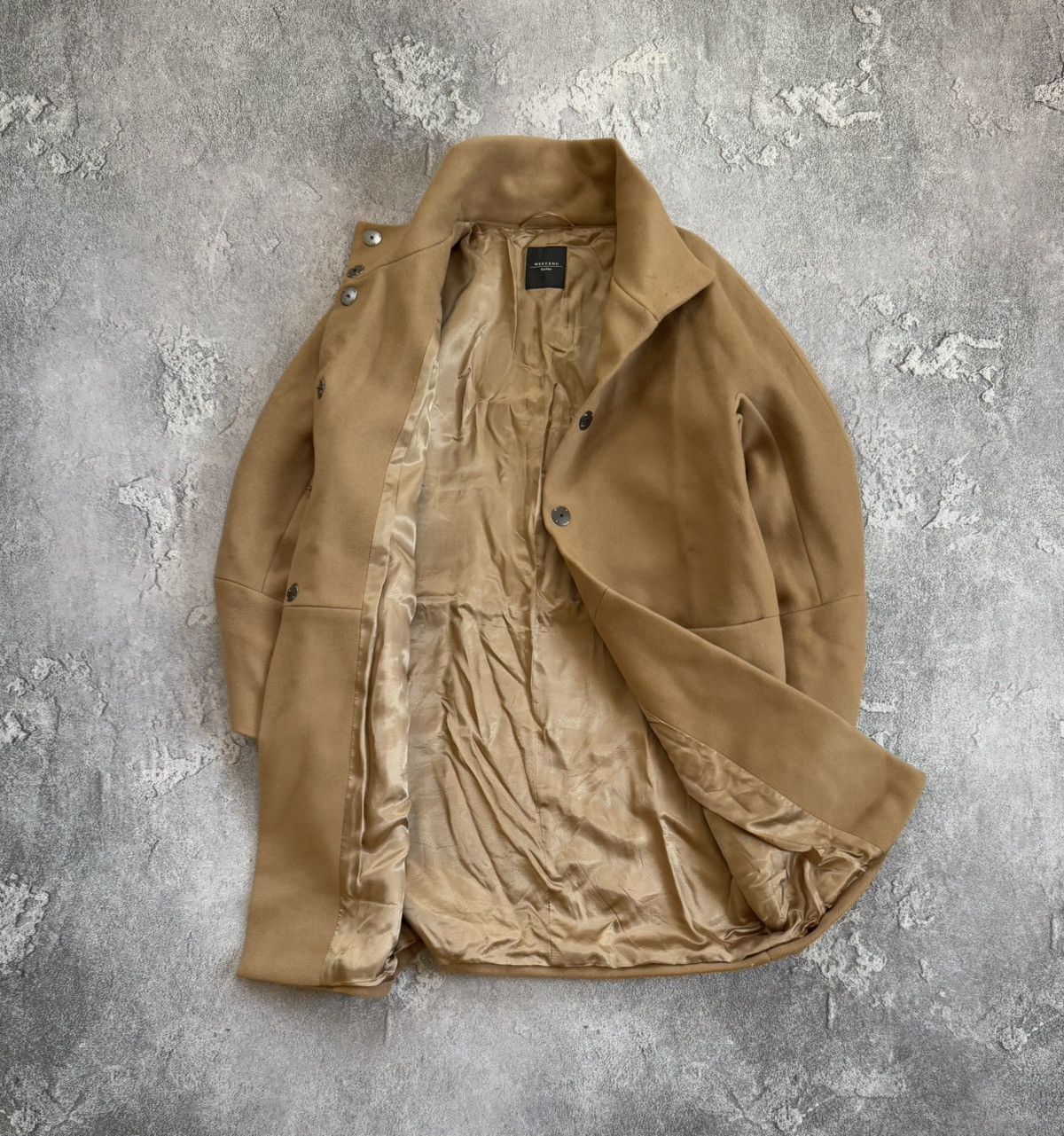 Max Mara × Weekend Max Mara Weekend Max Mara USA8/GB10 coat long wool blazer jacket Size M / US 6-8 / IT 42-44 - 17 Thumbnail
