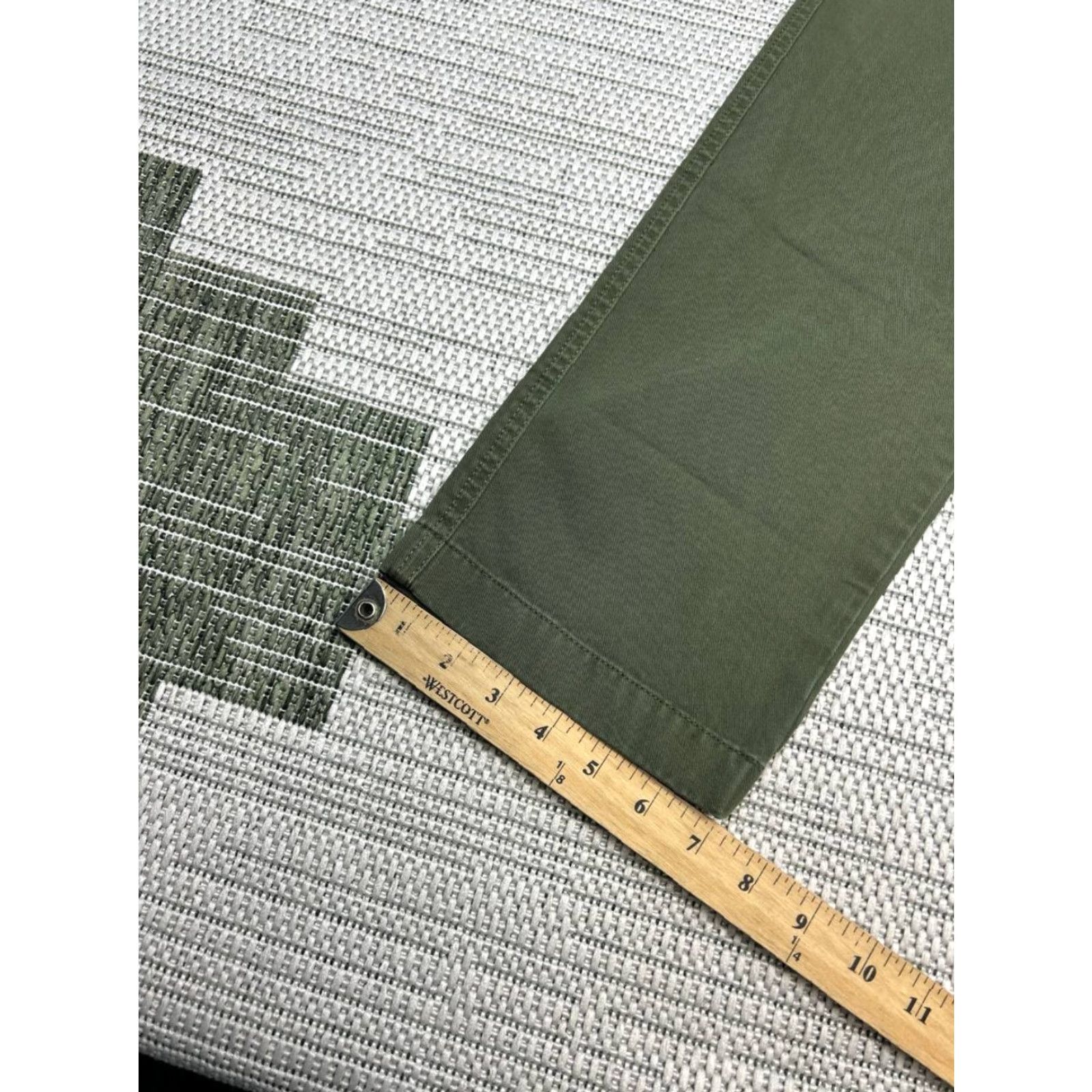 Outerknown Outerknown Nomad Chino Pants Mens 30 Green Canvas Mid Rise Slight Taper New Size US 30 / EU 46 - 4 Thumbnail