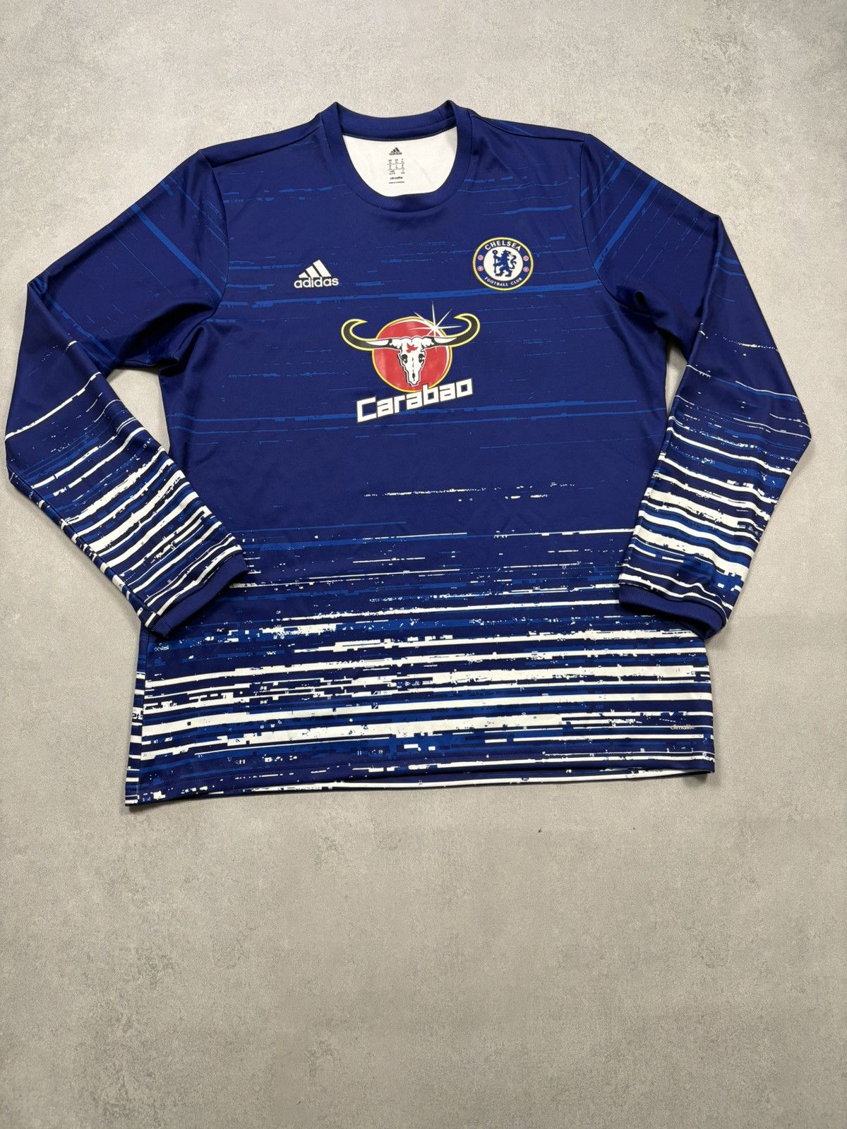 Chelsea Soccer Chelsea FC Adidas Carabao Training Top 2016 2017 Sweatshirt Size US XL / EU 56 / 4 - 1 Thumbnail