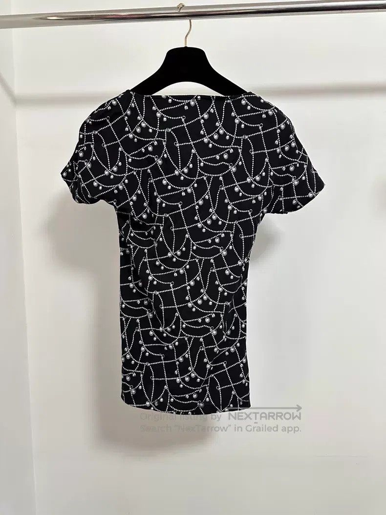 Hermes Hermes Printed short-sleeved top Size XS / US 0-2 / IT 36-38 - 2 Thumbnail
