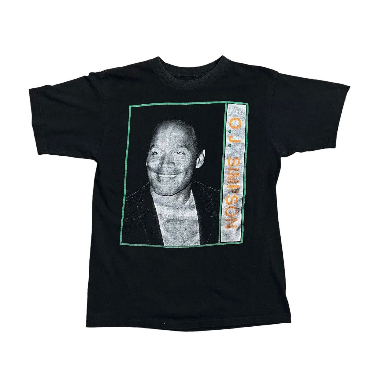 image of Band Tees x Rap Tees 1994 “Free The Juice” O.j. Simpson T-Shirt in Black, Men's (Size XL)