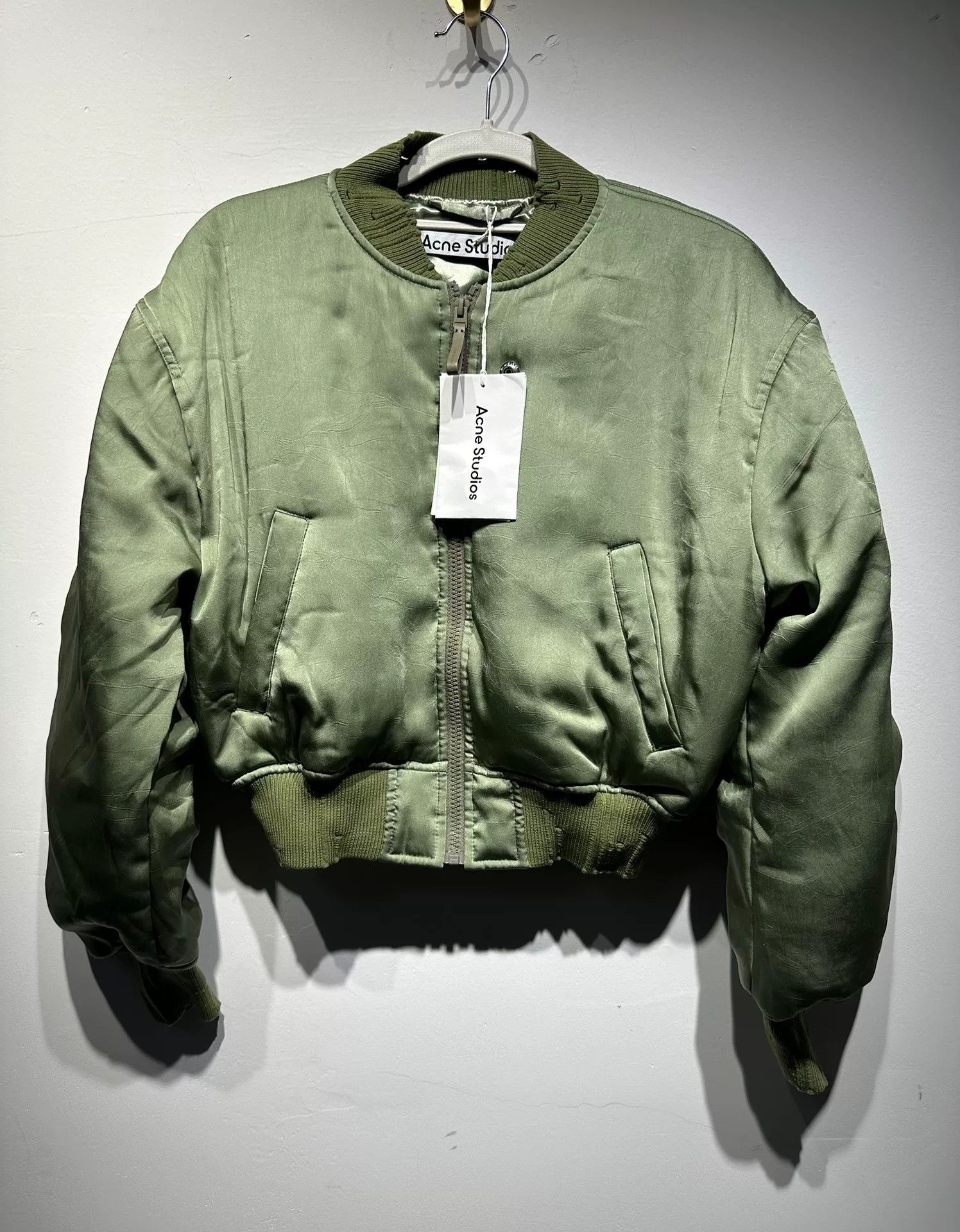 Acne Studios Acne Studios Green Jacket 30 Women Size XS / US 0-2 / IT 36-38 - 1 Thumbnail
