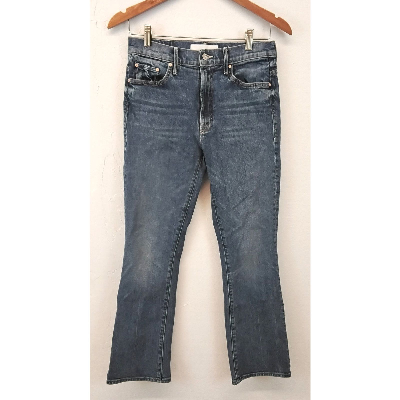MOTHER Mother The Insider Ankle Jeans Women's Size 27 Medium Wash Size 27" / US 4 / IT 40 - 2 Thumbnail