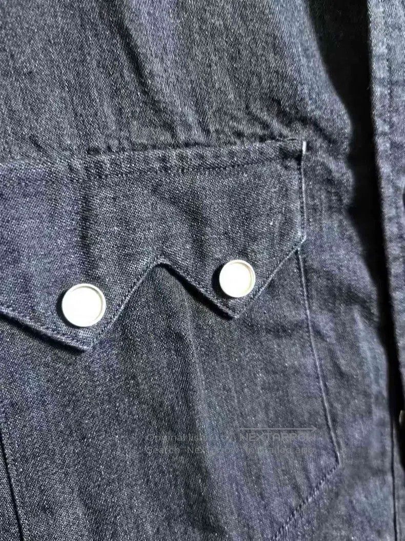 RRL Ralph Lauren RRL Ralph Lauren Western denim shirt Size US M / EU 48-50 / 2 - 3 Thumbnail