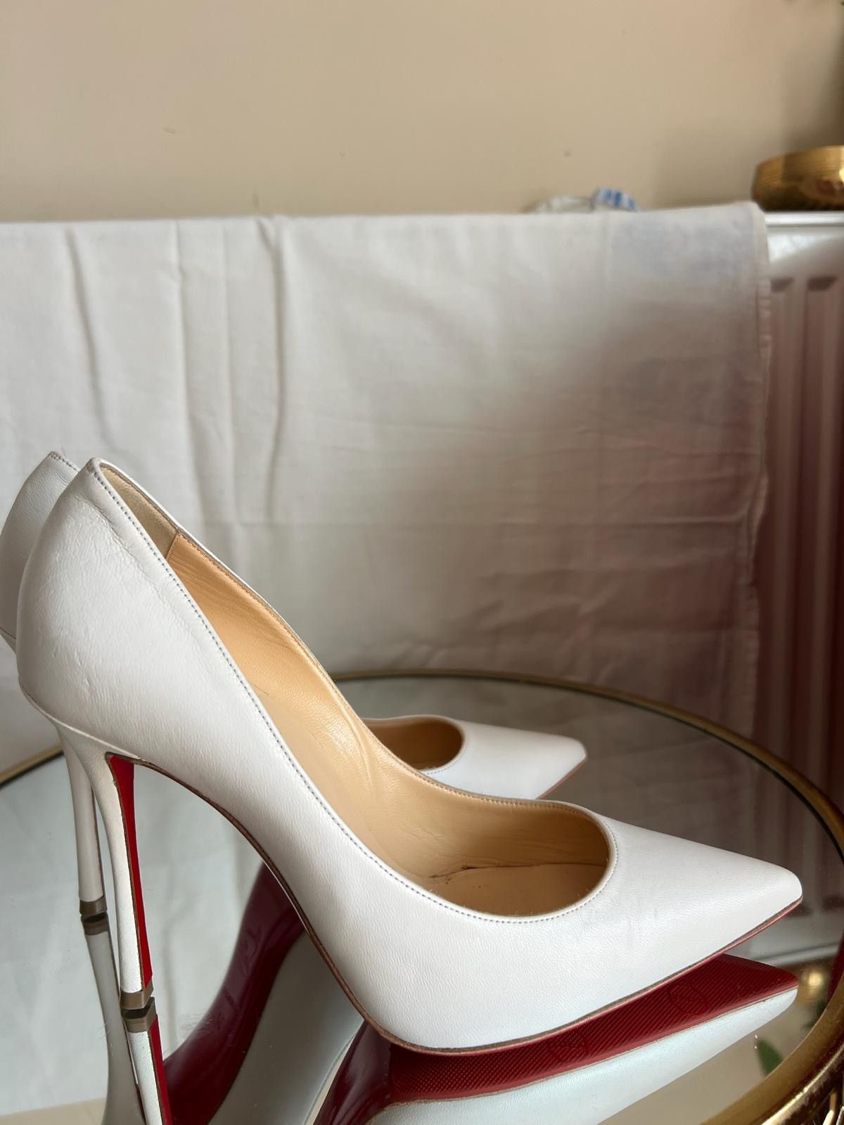 Christian Louboutin White So Kate Size US 6.5 / IT 36.5 - 4 Thumbnail