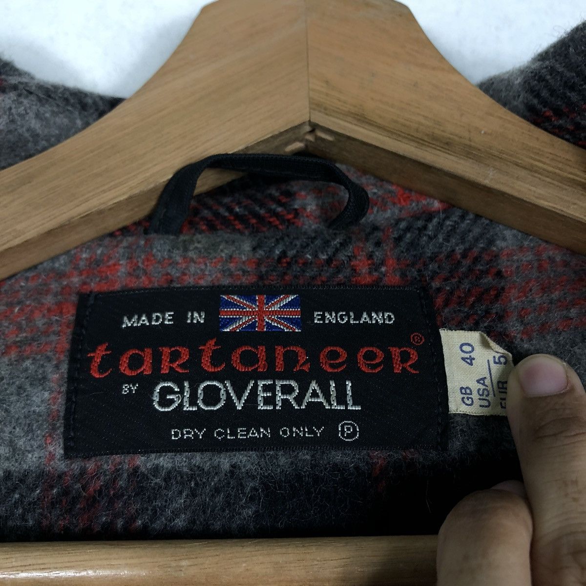 Gloverall 🔥Vintage Wool Long Jacket Duffel Gloverall England Blanket Size US M / EU 48-50 / 2 - 19 Thumbnail